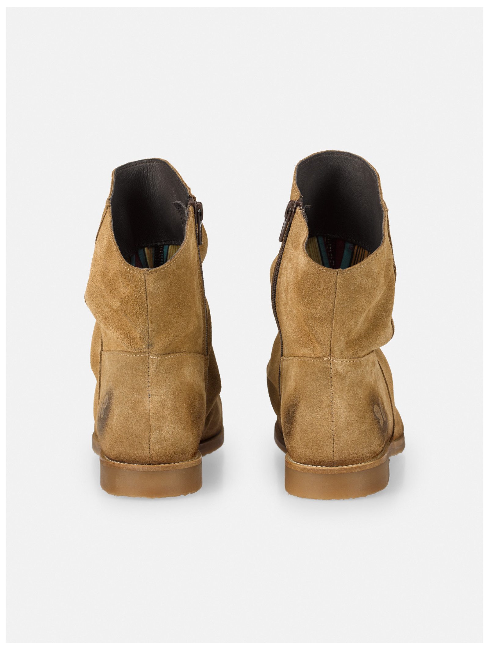 Felmini Wide Fit Stiefelette Leder . Stiefelette