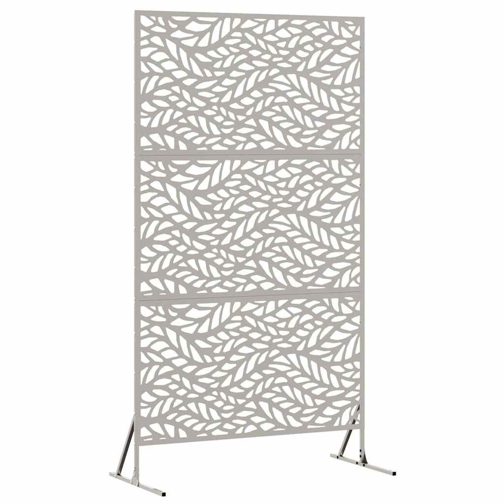 vidaXL Seitenmarkise 100 x 50 x 180 cm Sichtschutz 100x50x180 cm wetterfester Stahl