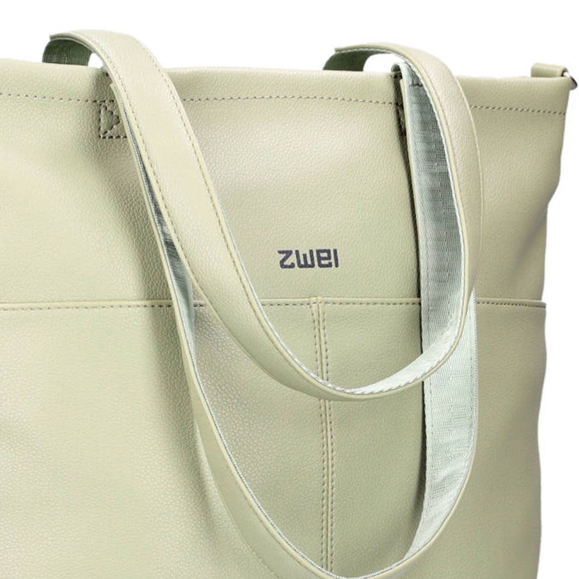 Zwei Shopper Mademoiselle.M, Polyurethan