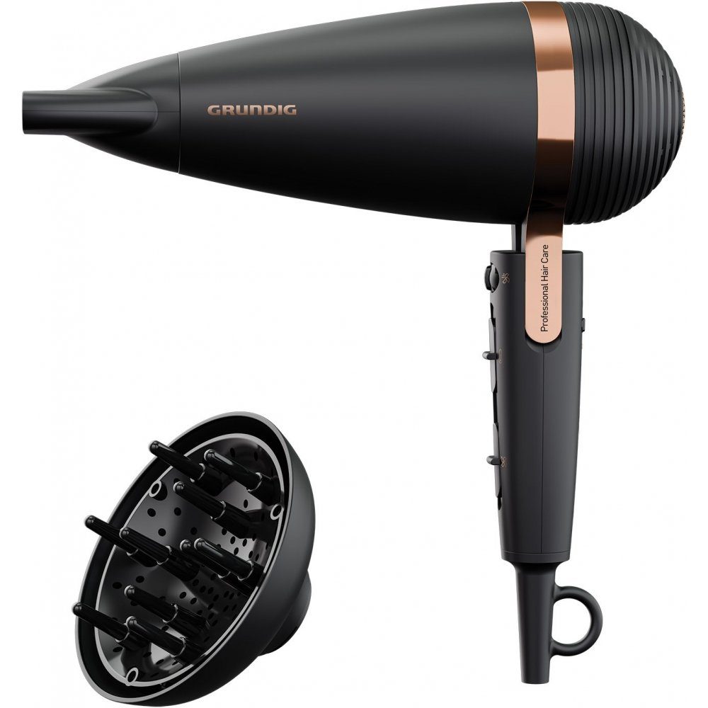 Grundig Ionic-Haartrockner HD 8080 - Фены - schwarz/roségold