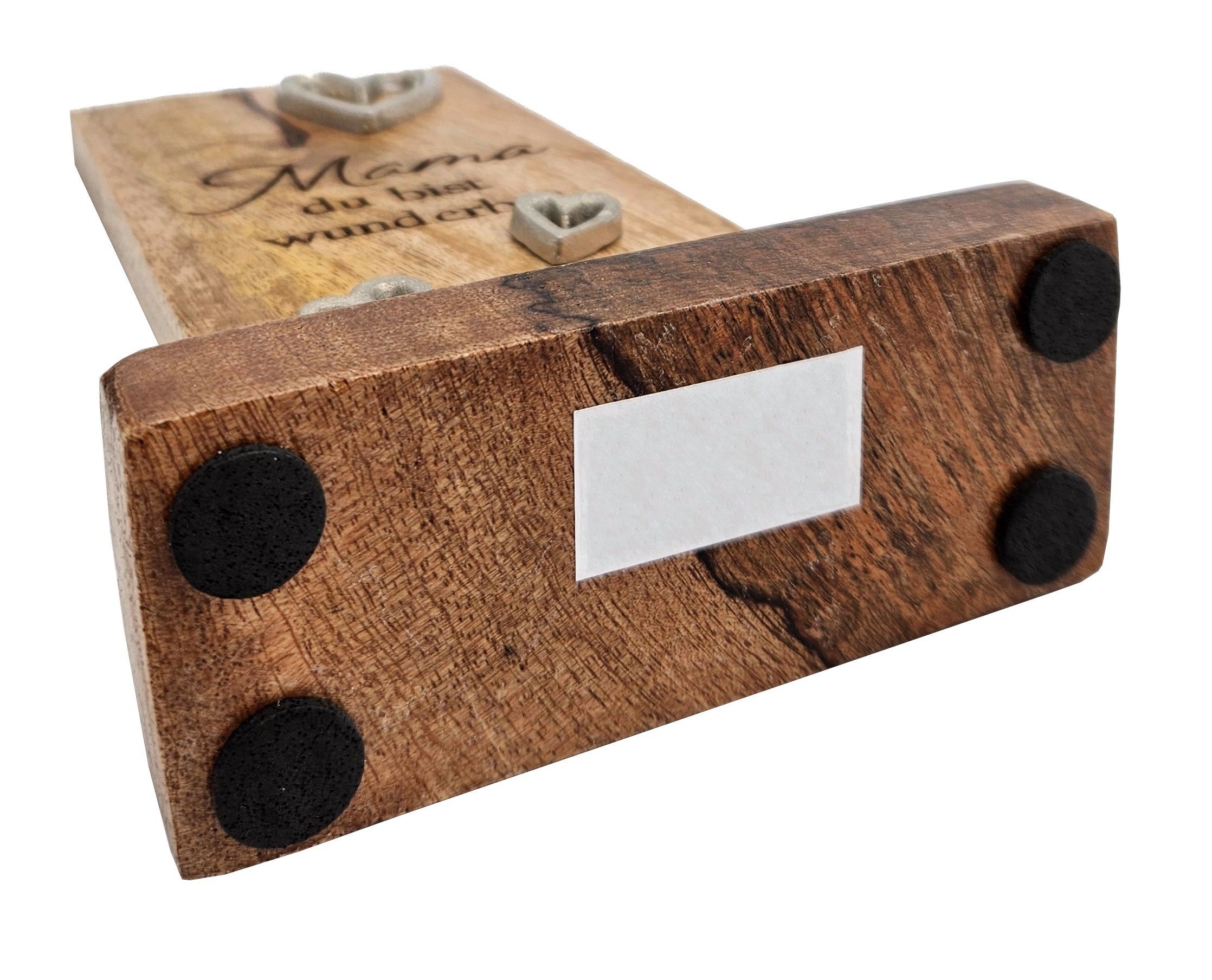 Meinposten Deko-Schriftzug Holzschild MAMA Holztafel Geschenk Mutter Höhe 2 günstig online kaufen