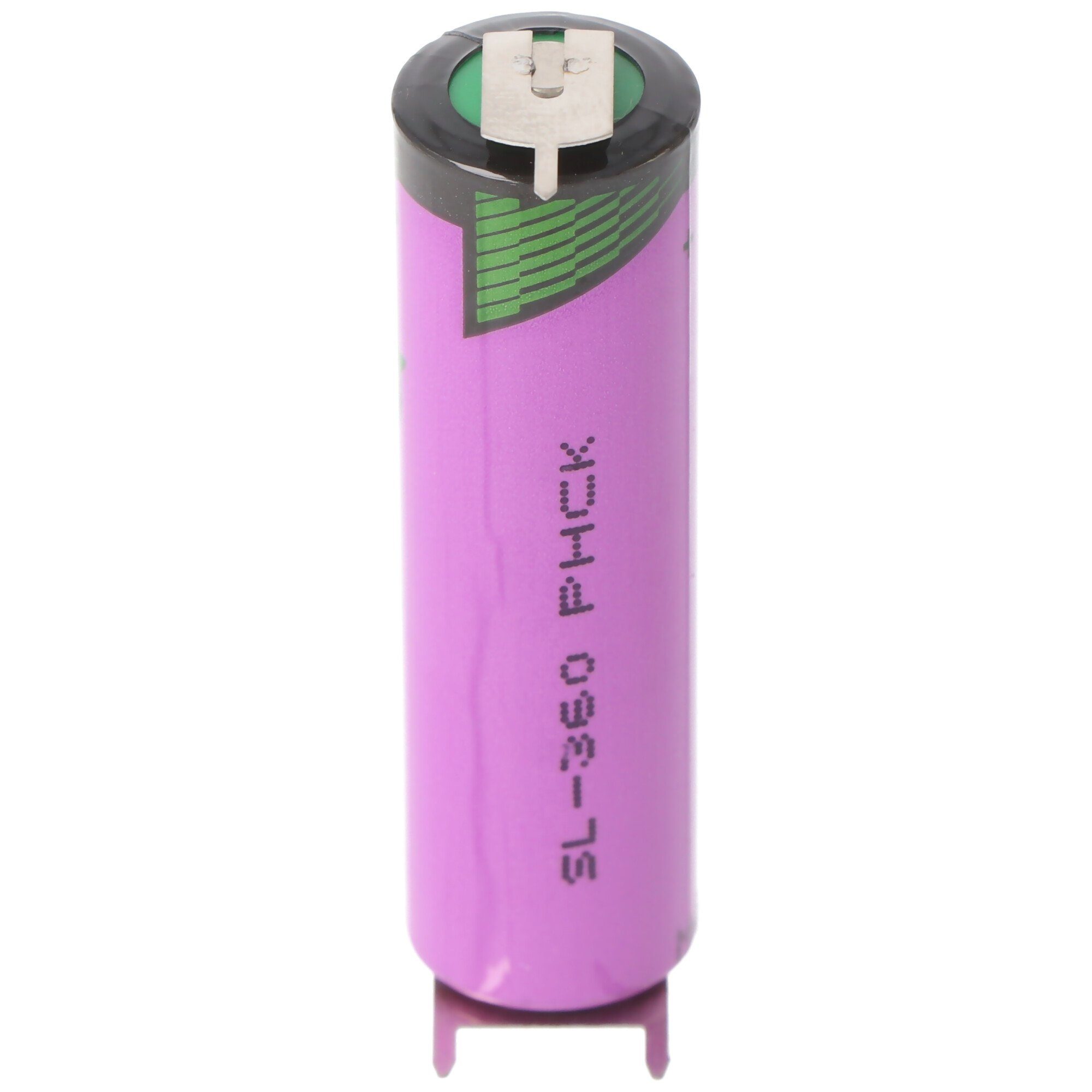 Batterie Batterie, (3,6 Lötfahnen mit mit SL-360/PT Print 3er Kontak V) Lithium Tadiran Tadiran