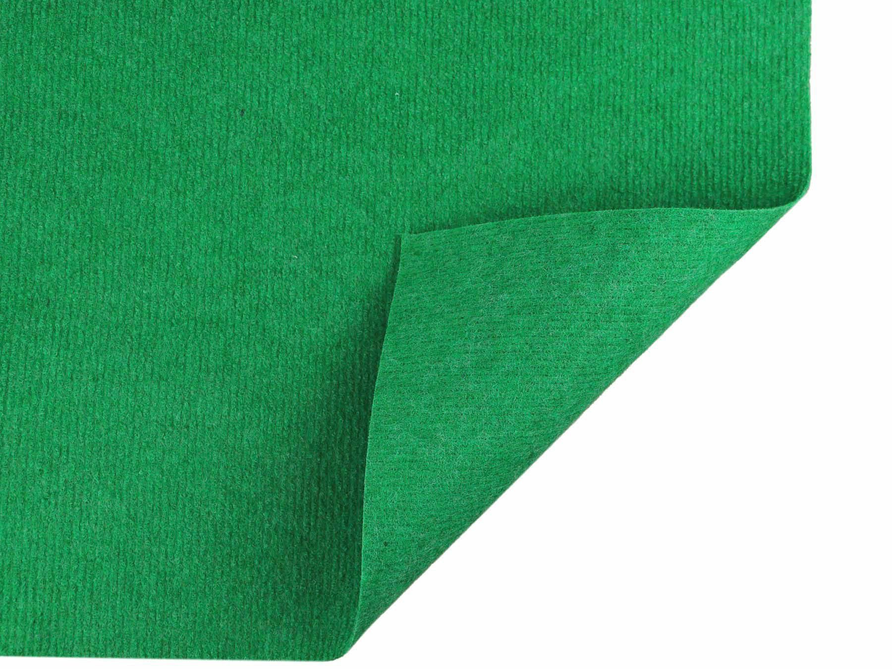 MALTA, Uni-Farben, 2,5 Höhe: mm, grün in Nadelvliesteppich Nadelvlies strapazierfähig, rechteckig, Textil, Teppich, Kurzflor Primaflor-Ideen