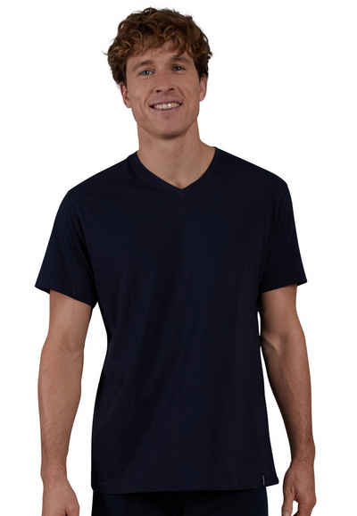 CECEBA V-Shirt 30893 (3er Vorteilspack) in reiner natürlicher Baumwoll-Qualität
