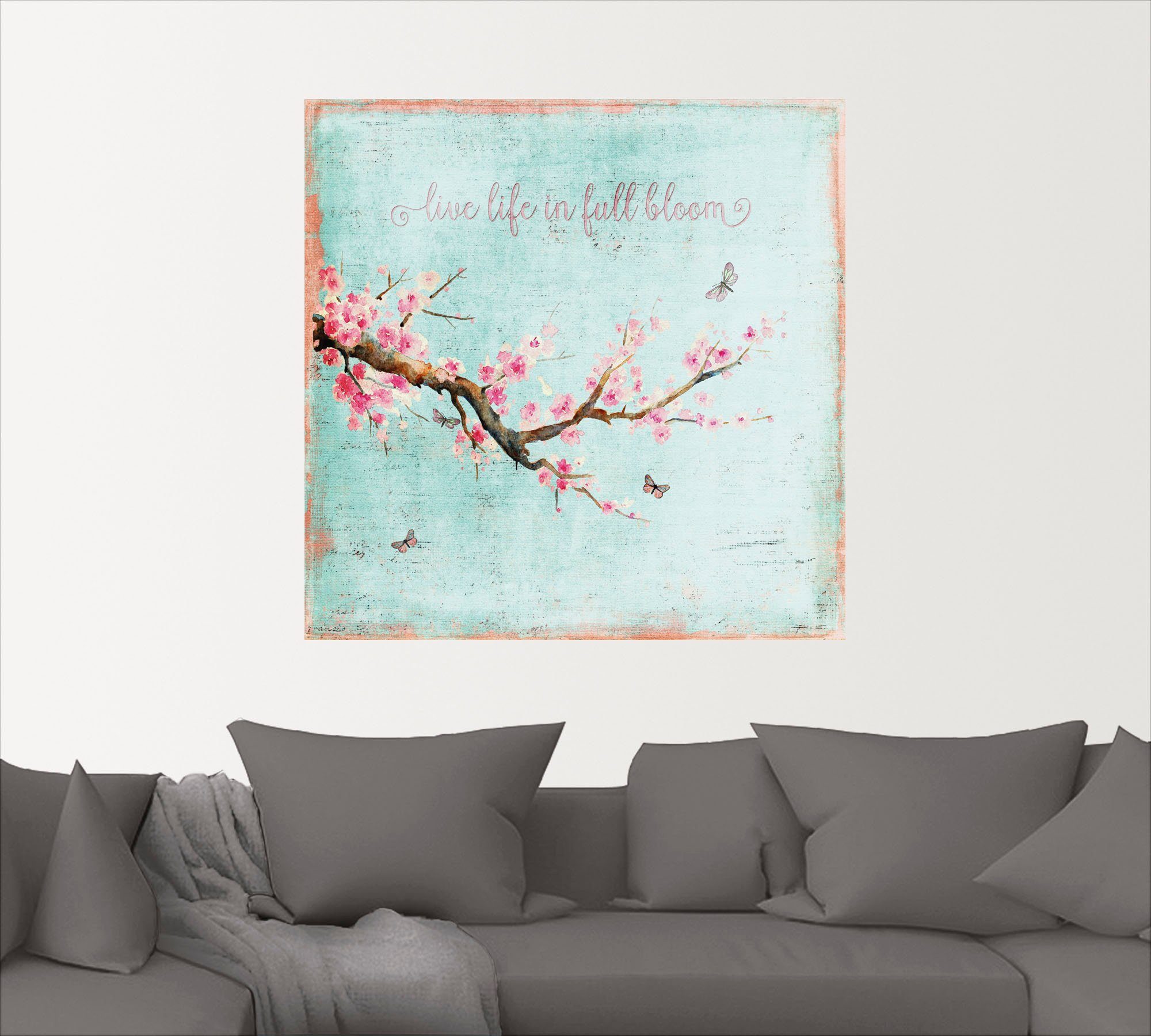 Artland Wandbild Kirschblüte, Blumen (1 St), günstig online kaufen