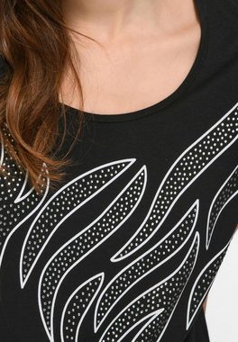 Emilia Lay T-Shirt Viscose (1-tlg) mit modernem Design