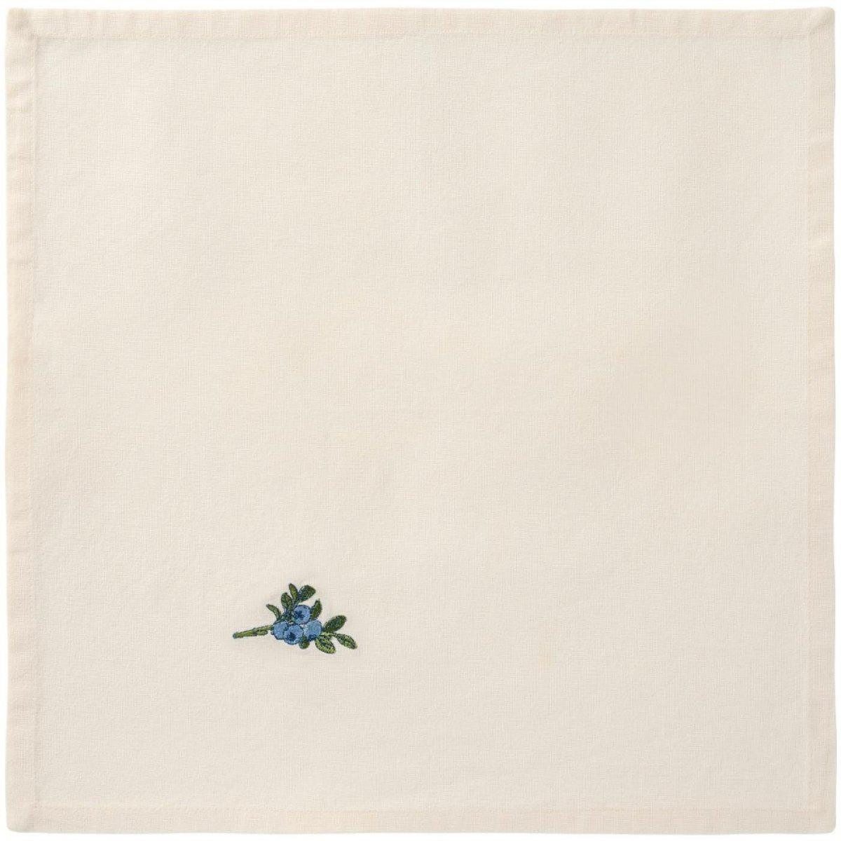 Ib Laursen Stoffserviette Ib Laursen Stoffserviette Summer Vibes Blaubeerstiel (40x40cm)