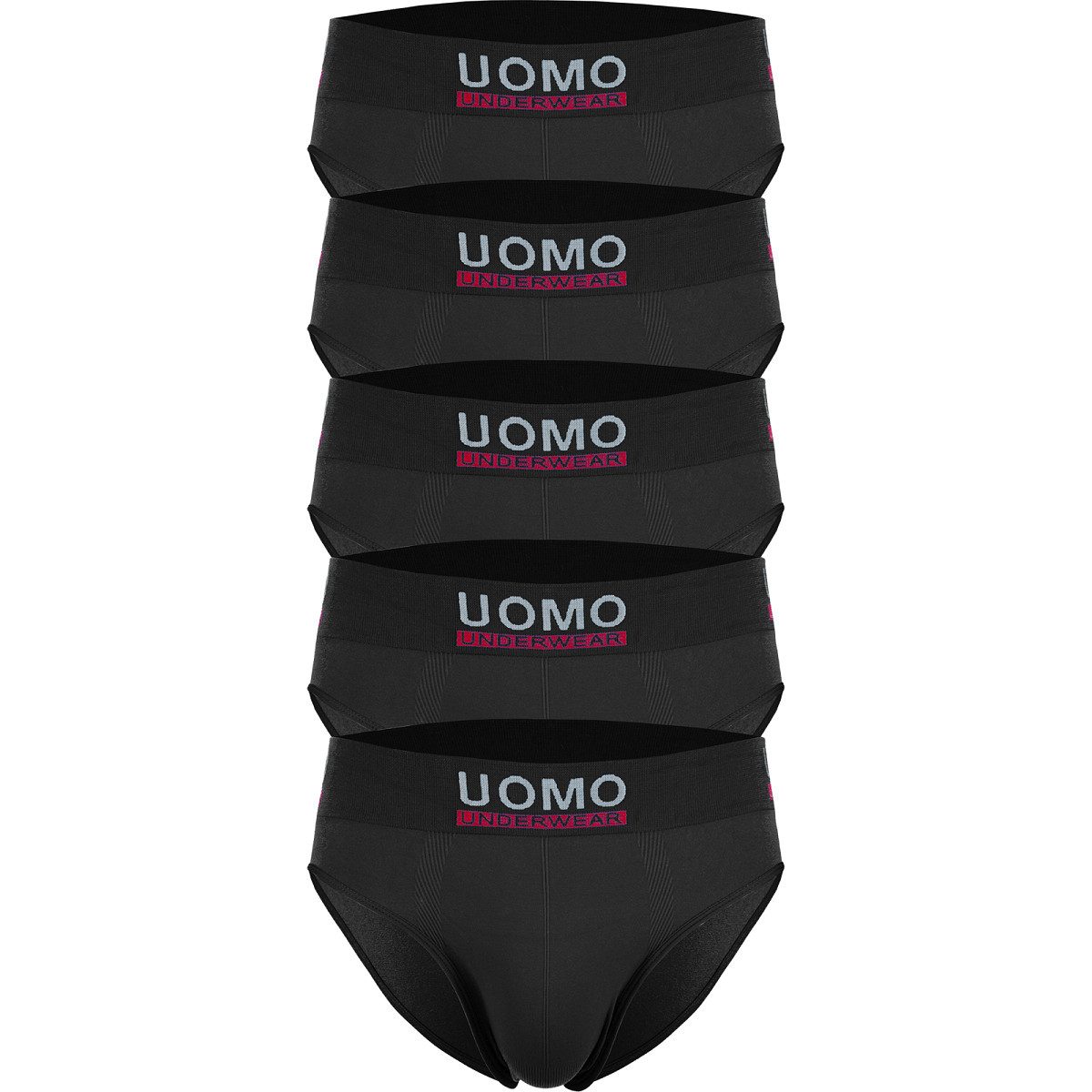 GIANVAGLIA Schlüpfer Nahtlose Herren Slips 10er Pack Mikrofaser Komfort Elastisch Bequem (10-St) nahtlos, Mikrofaser, elastisch, atmungsaktiv, bequem – Bild 4 von 5