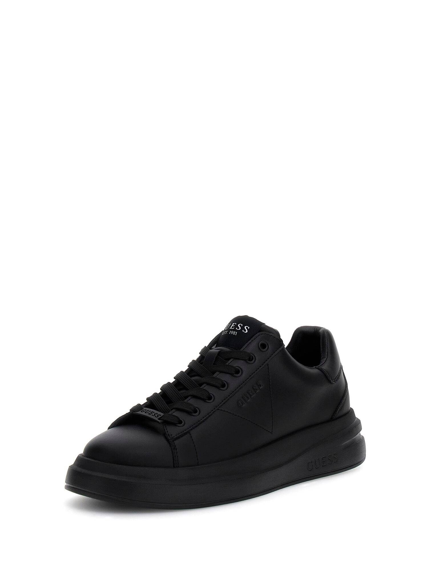 Guess ELBA Sneaker Freizeitschuh, Halbschuh, Schnürer mit weicher Schaftrand-Polsterung