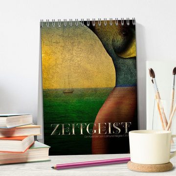 CALVENDO Wandkalender Zeitgeist (Tischkalender 2024 DIN A5 hoch), CALVENDO Monatskalender