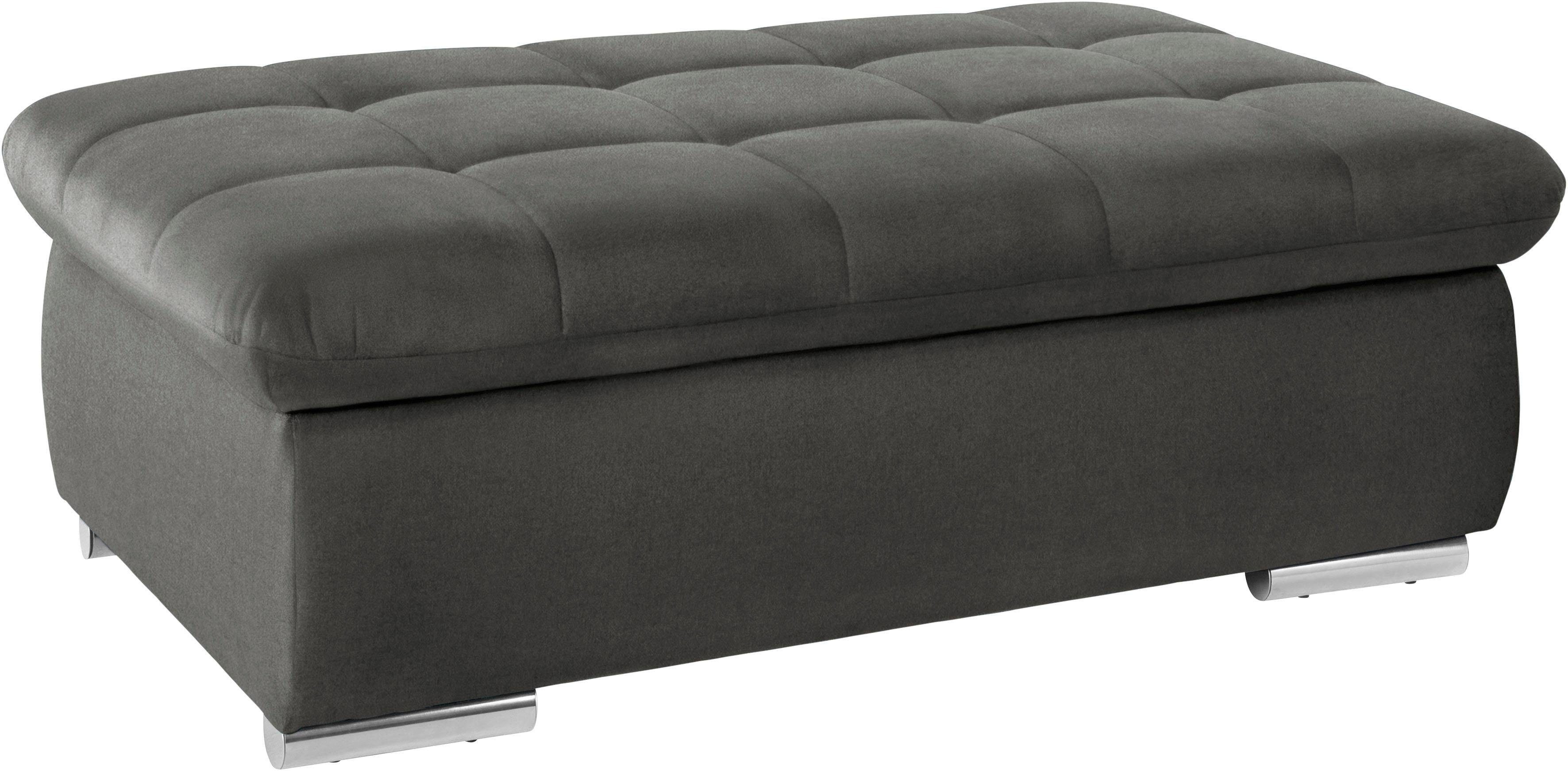 DOMO collection Hocker MONA 135x79 cm, praktisch und komfortabel, mit Stauraumfach