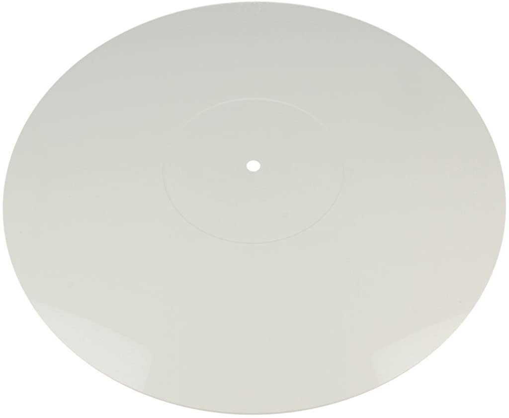 Analogis LP Acryl Slipmat weiss / Mat Four Plattenspieler