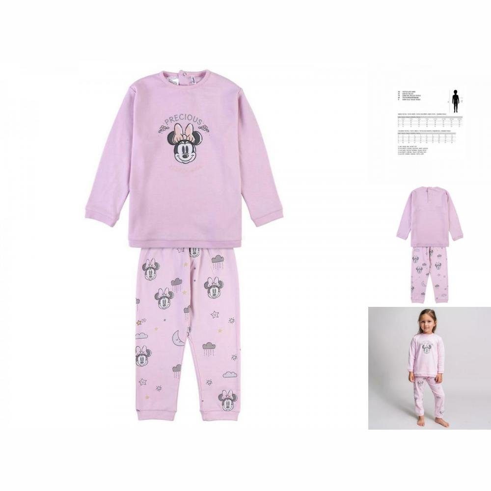 Minni Minnie Nachtwäsche 18 Langarm Kinder Schlafanzug Teiler 2 Monate Pyjama Mouse Disney Pyjama