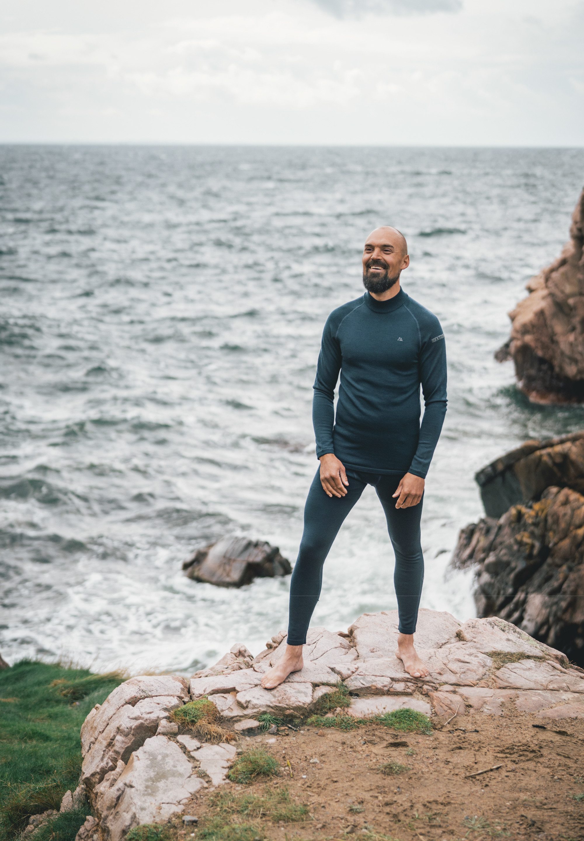DANISH ENDURANCE Strumpfhose Extreme Merino Premium Merino Thermounterhose Herren, Winter & Skiunterwäsche