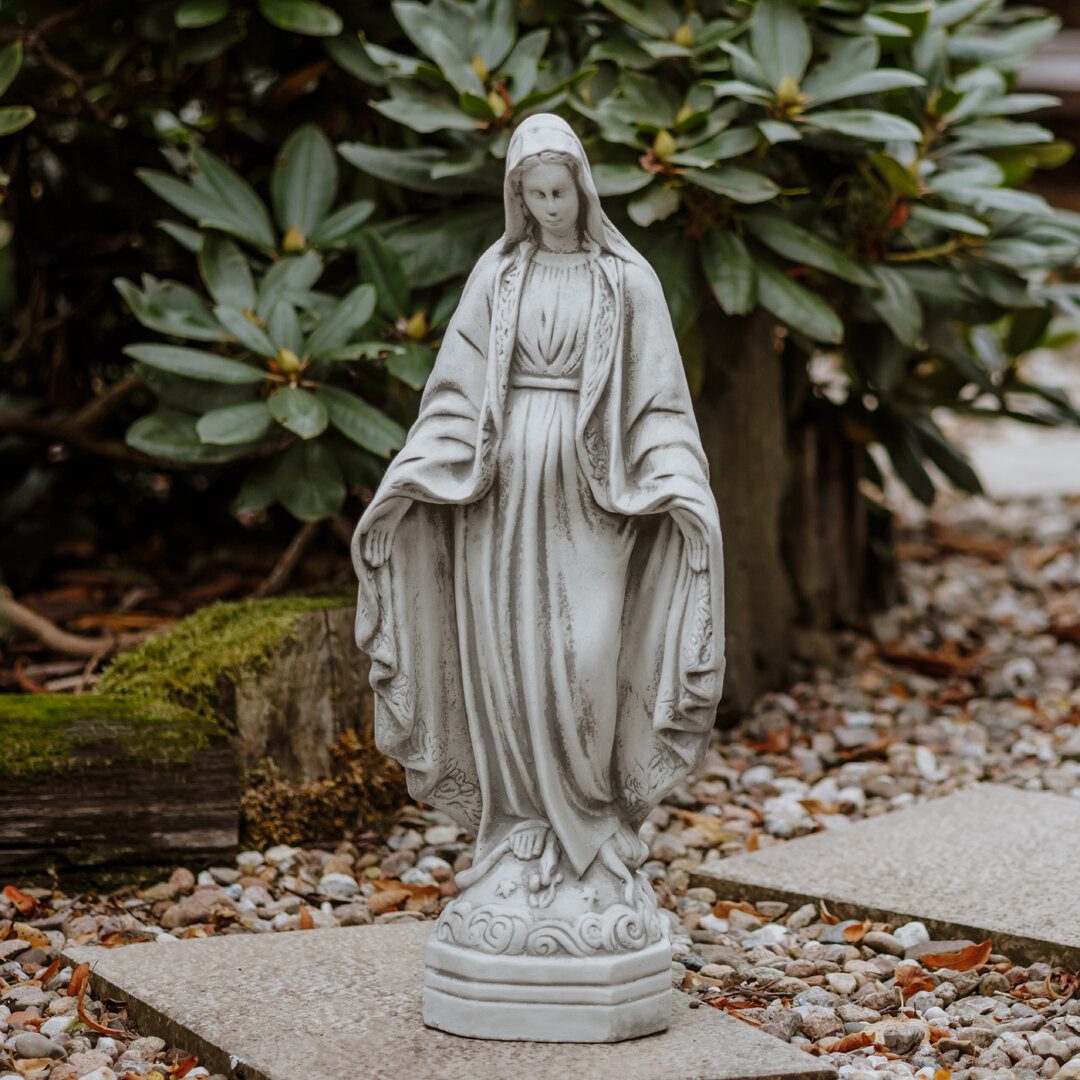 gartendekoparadies.de Gartenfigur Statue der Madonna, H. 69 cm, 22 kg, Frostsicher