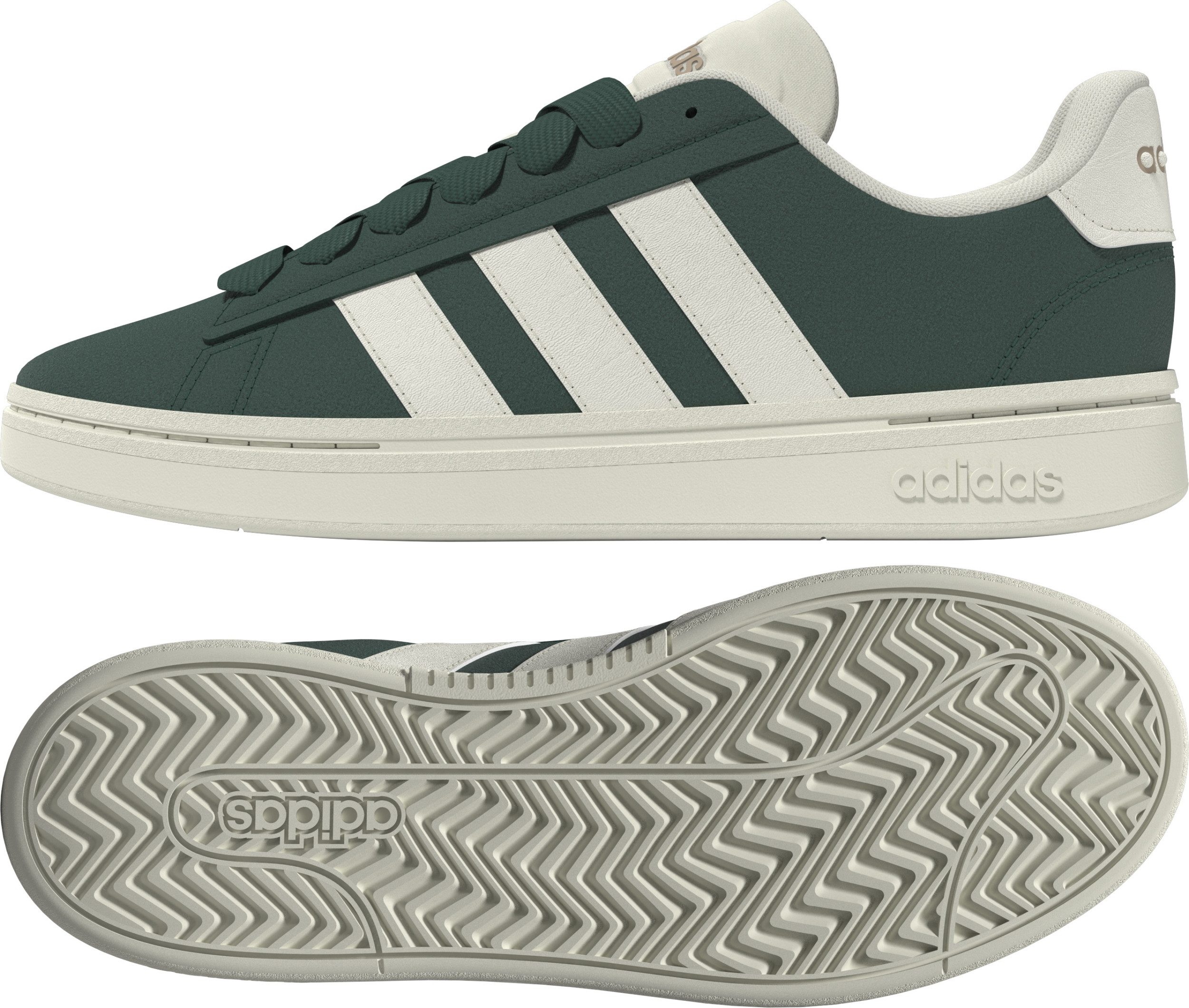 adidas Sportswear GRAND COURT ALPHA 00s CGREEN/OWHITE/GUM3 Laufschuh günstig online kaufen