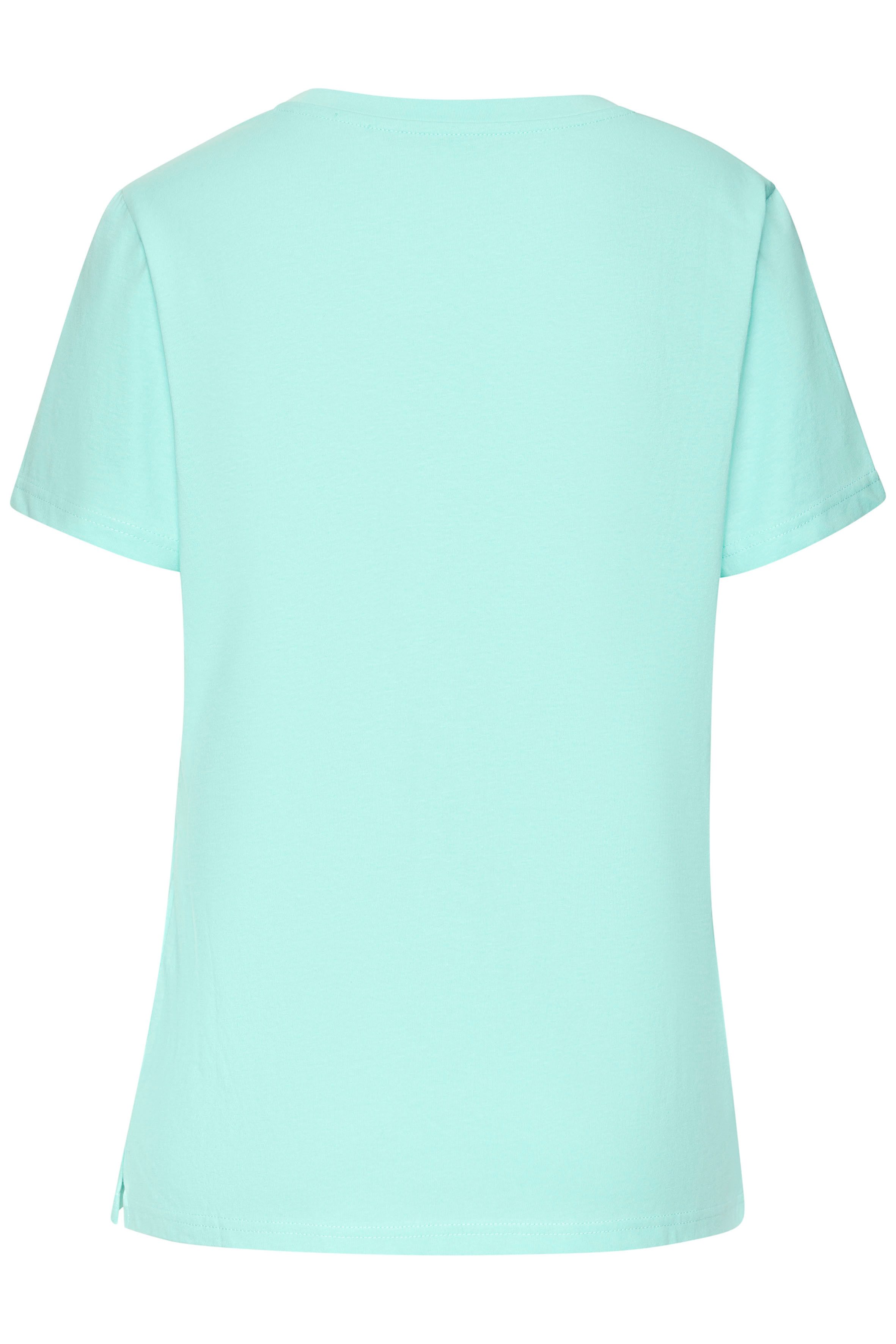 Beachtime by Lascana T-Shirt mit modischem Schlitz am Saum aus Baumwoll-Qualität – Bild 4 von 5