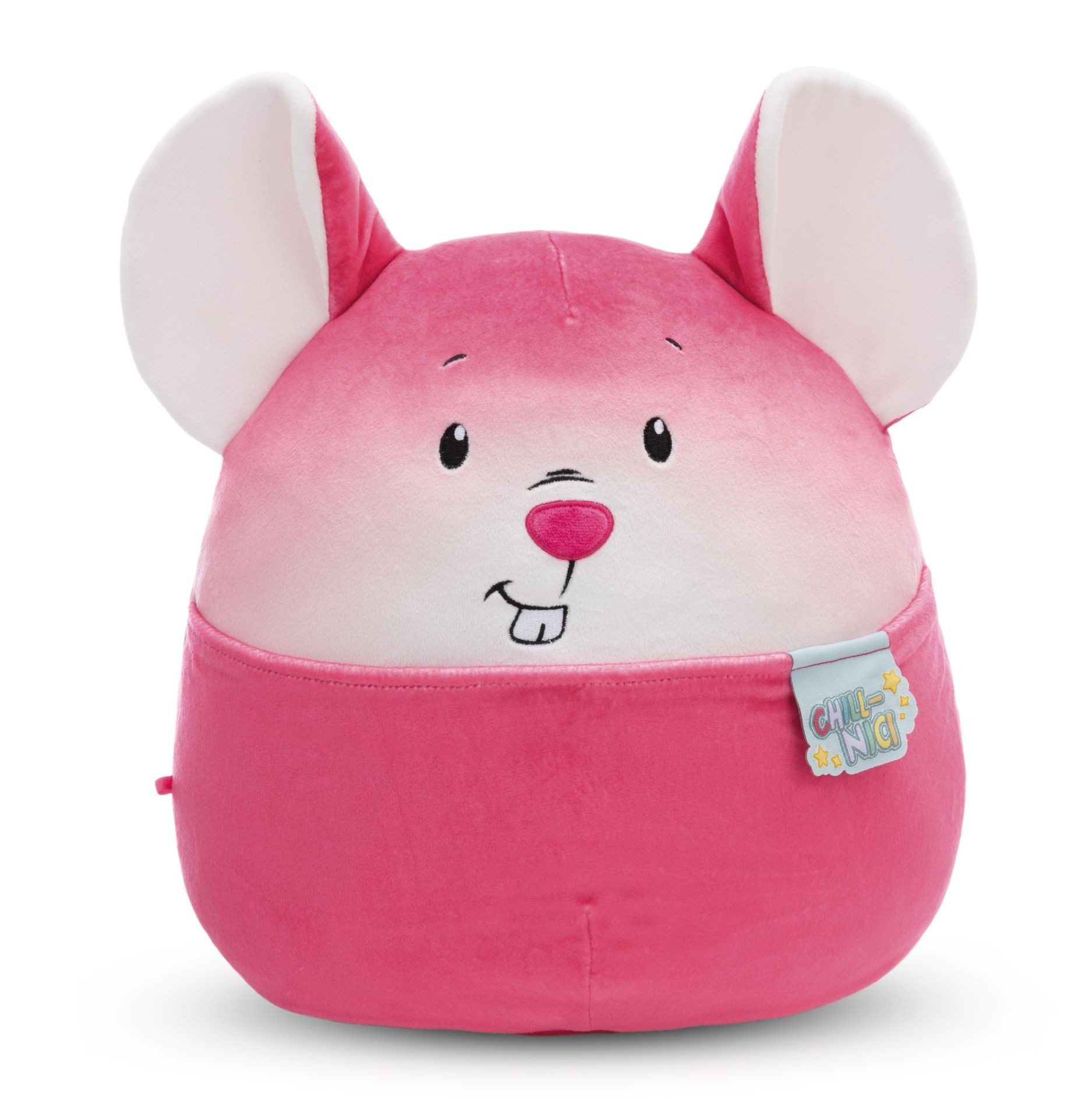 Nici Kuscheltier Nici Chill-NICI Maus pink/weiß 20 cm