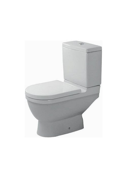 Duravit Bidet Stand-WC-Kombination STARCK 3 ti. 360x655mm Ab se Ab in senkrecht weiß