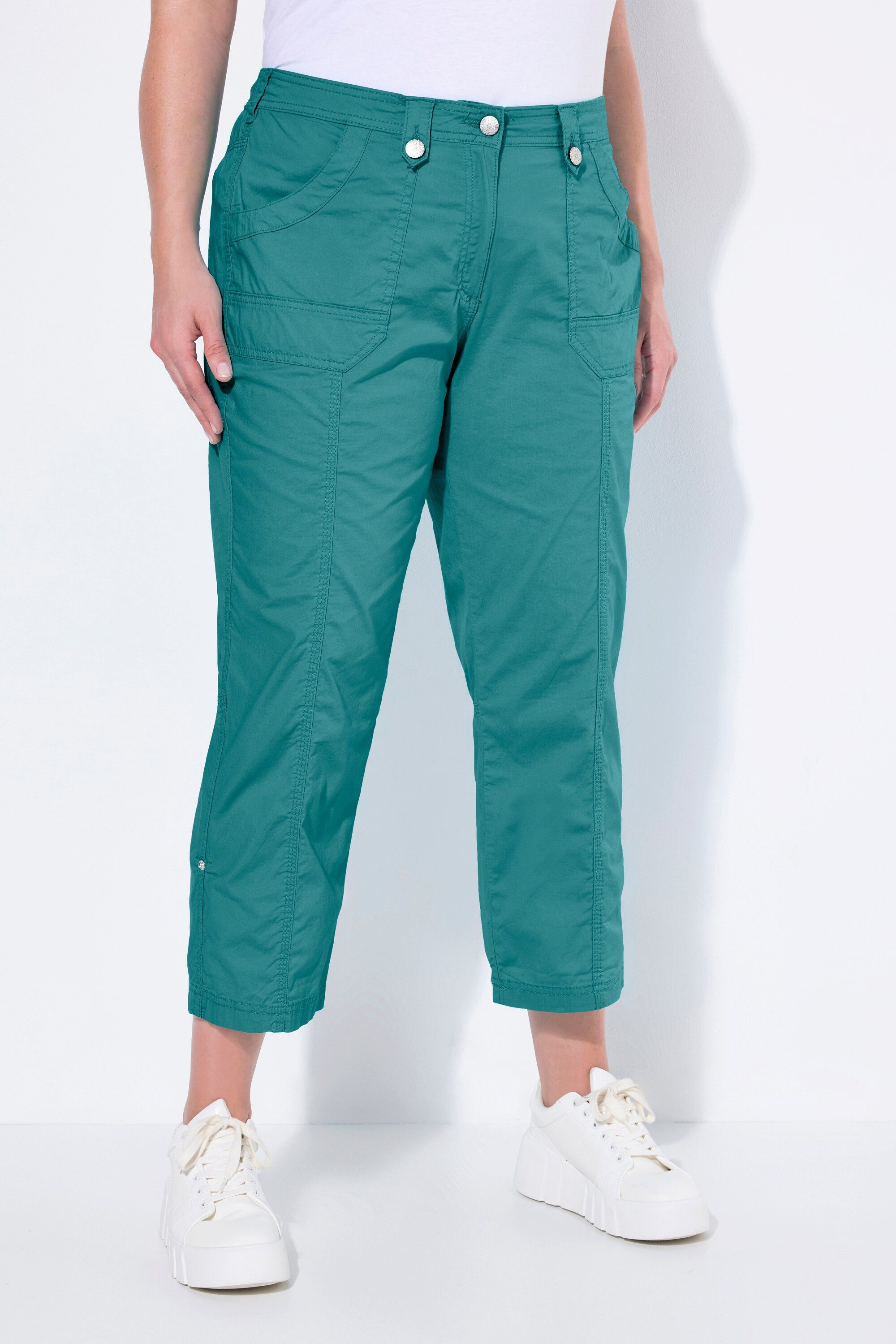 Funktionshose 7/8-Cargohose Krempelriegel Komfortbund