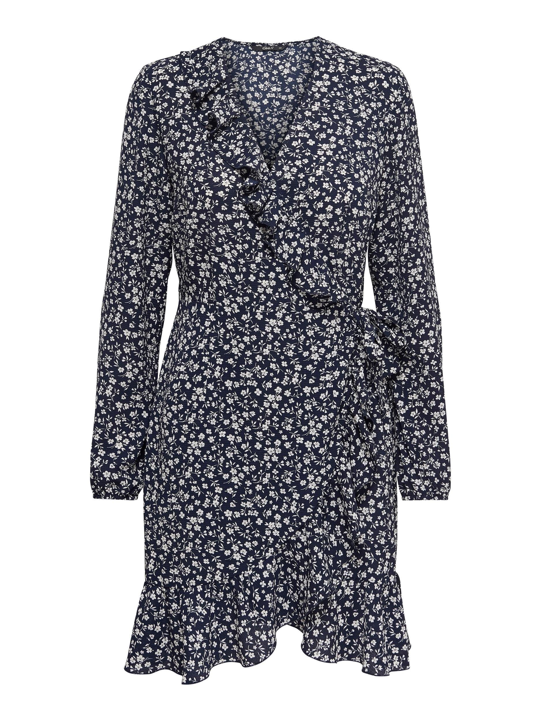 ONLY Wickelkleid ONLMARA L/S WRAP SHORT günstig online kaufen