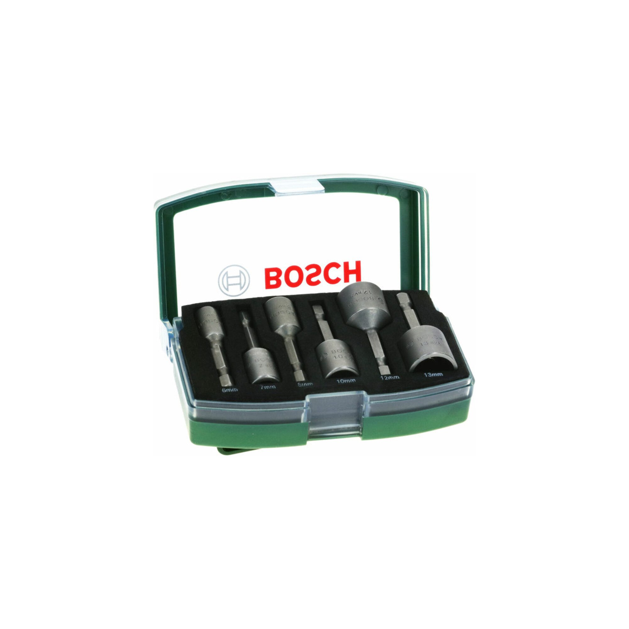 Bosch Professional Steckschlüssel Bosch Steckschlüssel-Set, 6-teilig