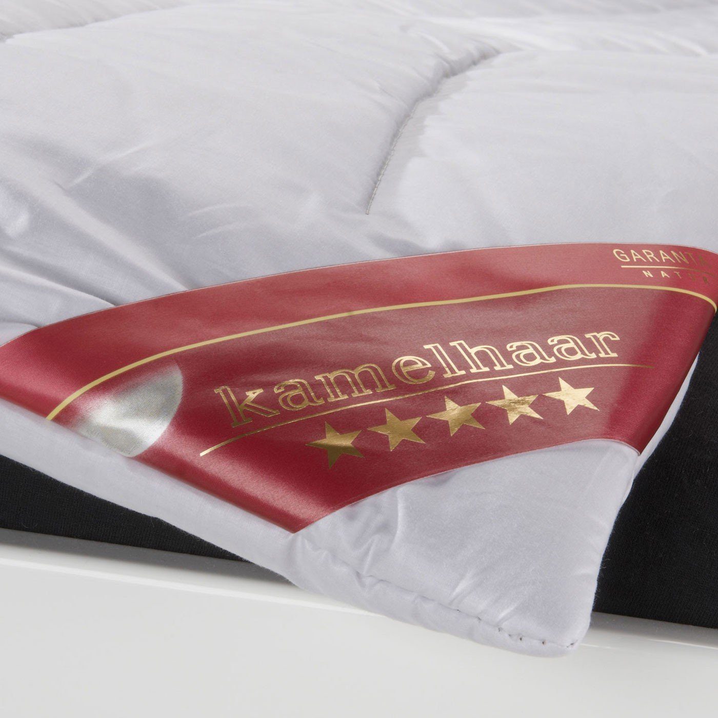 Garanta Naturfaserbettdecke Garanta Kamelhaar extra-Leichtbett Sommerdecke günstig online kaufen