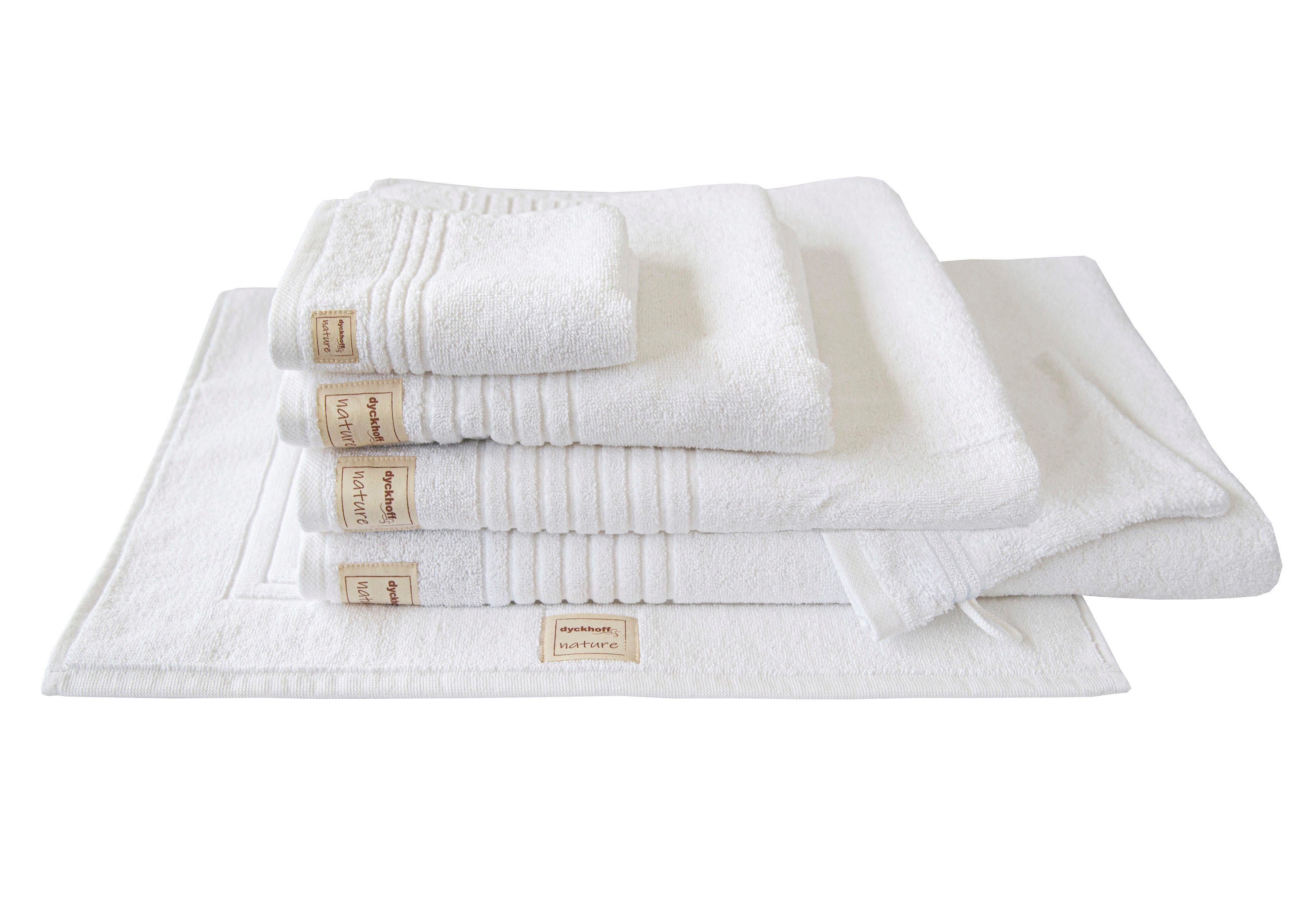 Dyckhoff Badematte Frottierserie 'Nature' 50 x günstig online kaufen