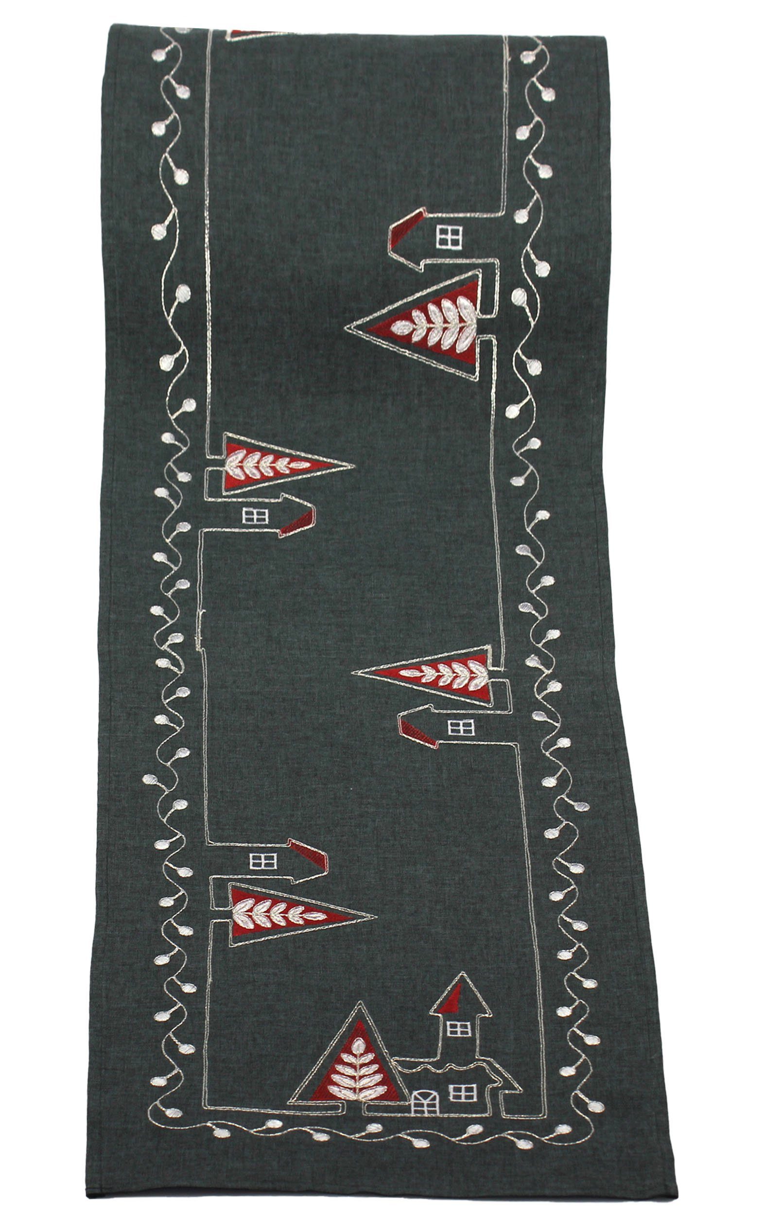 Haus und Deko Tischdecke Weihnachten Tischläufer 35 x 170 cm Tischdecke mit günstig online kaufen