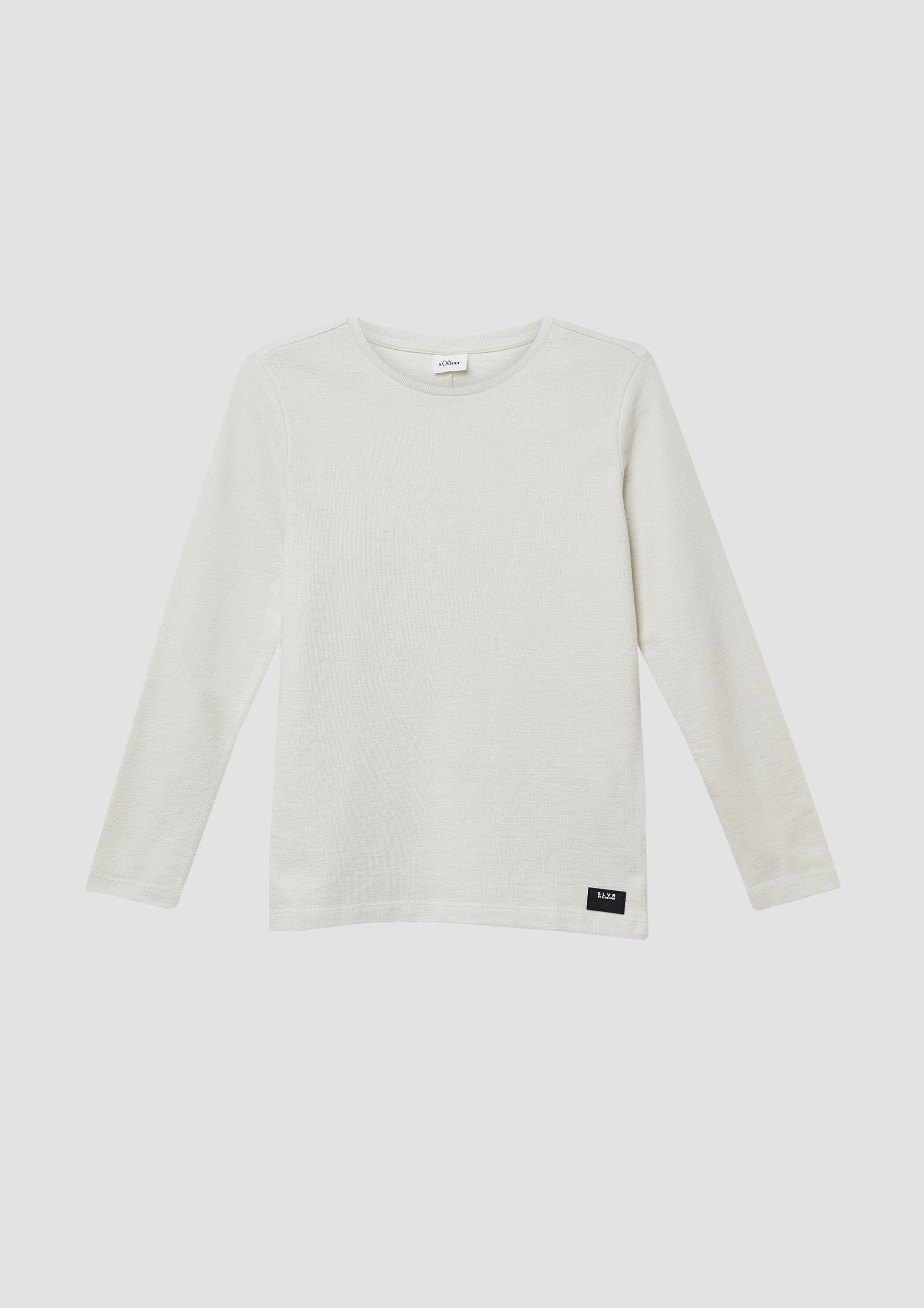 s.Oliver Langarmshirt T-Shirt Longsleeve aus Strukturjersey