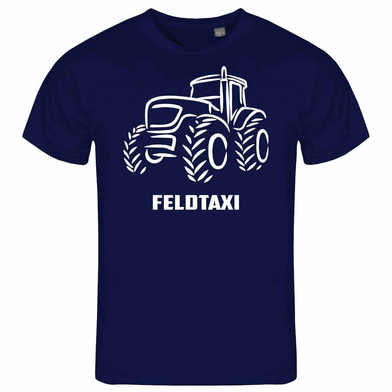 Print-Shirt Herren T-Shirt Feldtaxi