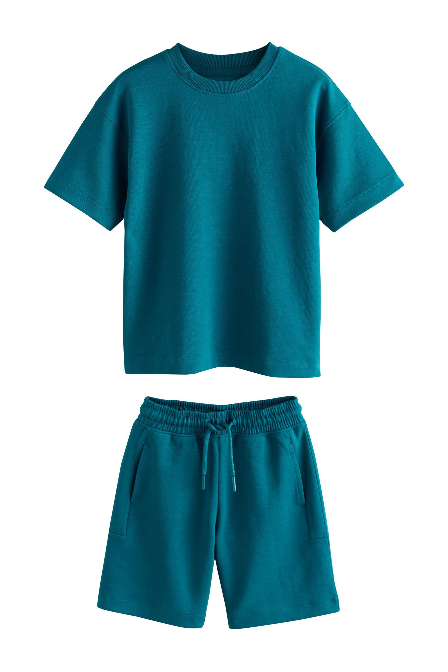 Next T-Shirt & Shorts Relaxed Fit T-Shirt und Shorts, Set (2-tlg)