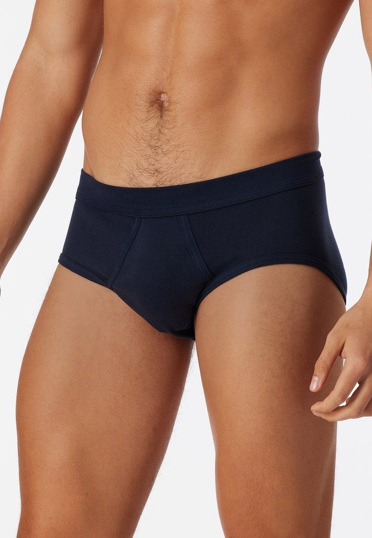 Schiesser Slip Essentials Feinripp (Doppelpack) mit Eingriff