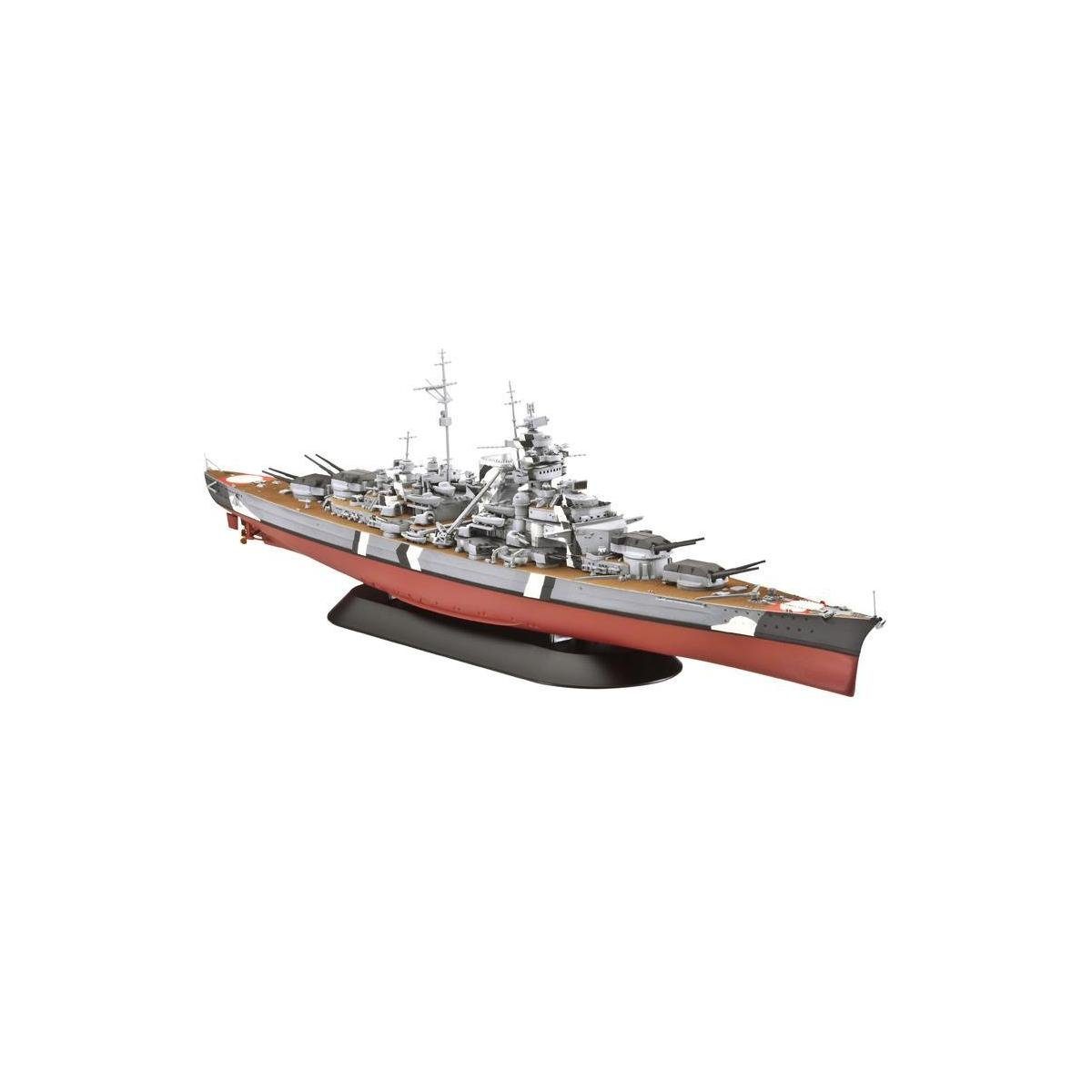 Revell® Modellboot 05098 - Modellbausatz Schlachtschiff Bismarck, 295...