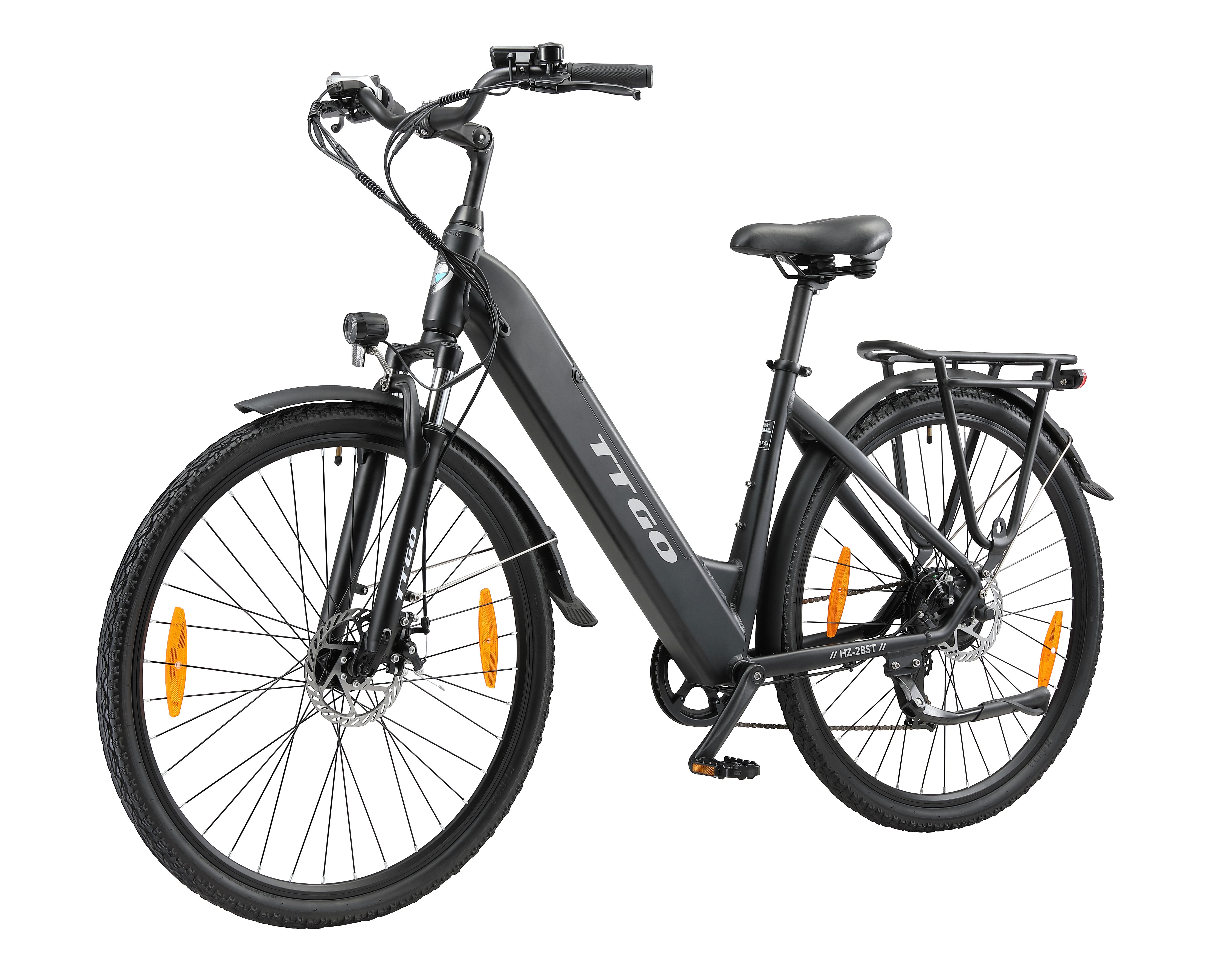 E-Bike Cityrad 28 Zoll – 250W Heckmotor, ideal für Stadtfahrten und Pendler