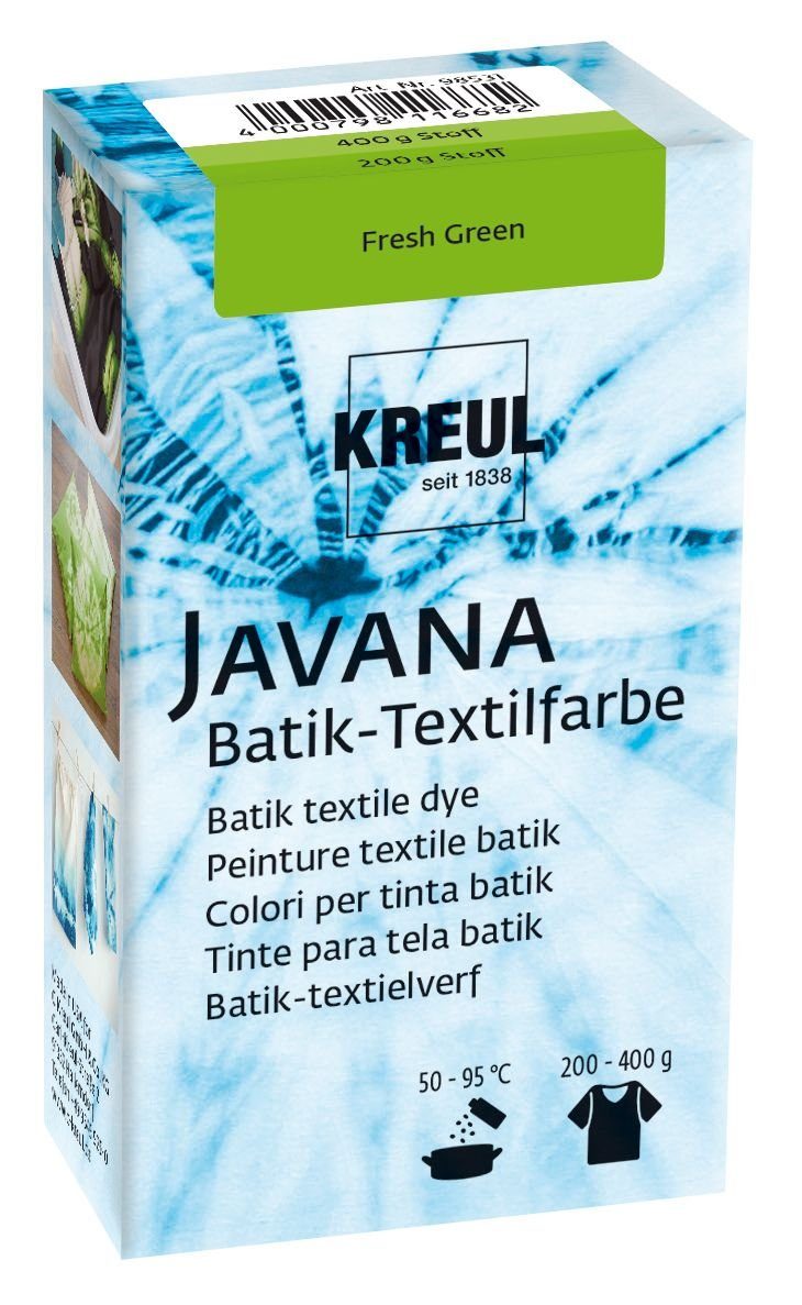 Kreul Textilfarbe Kreul Javana Batik-Textilfarbe Fresh Green 70 g