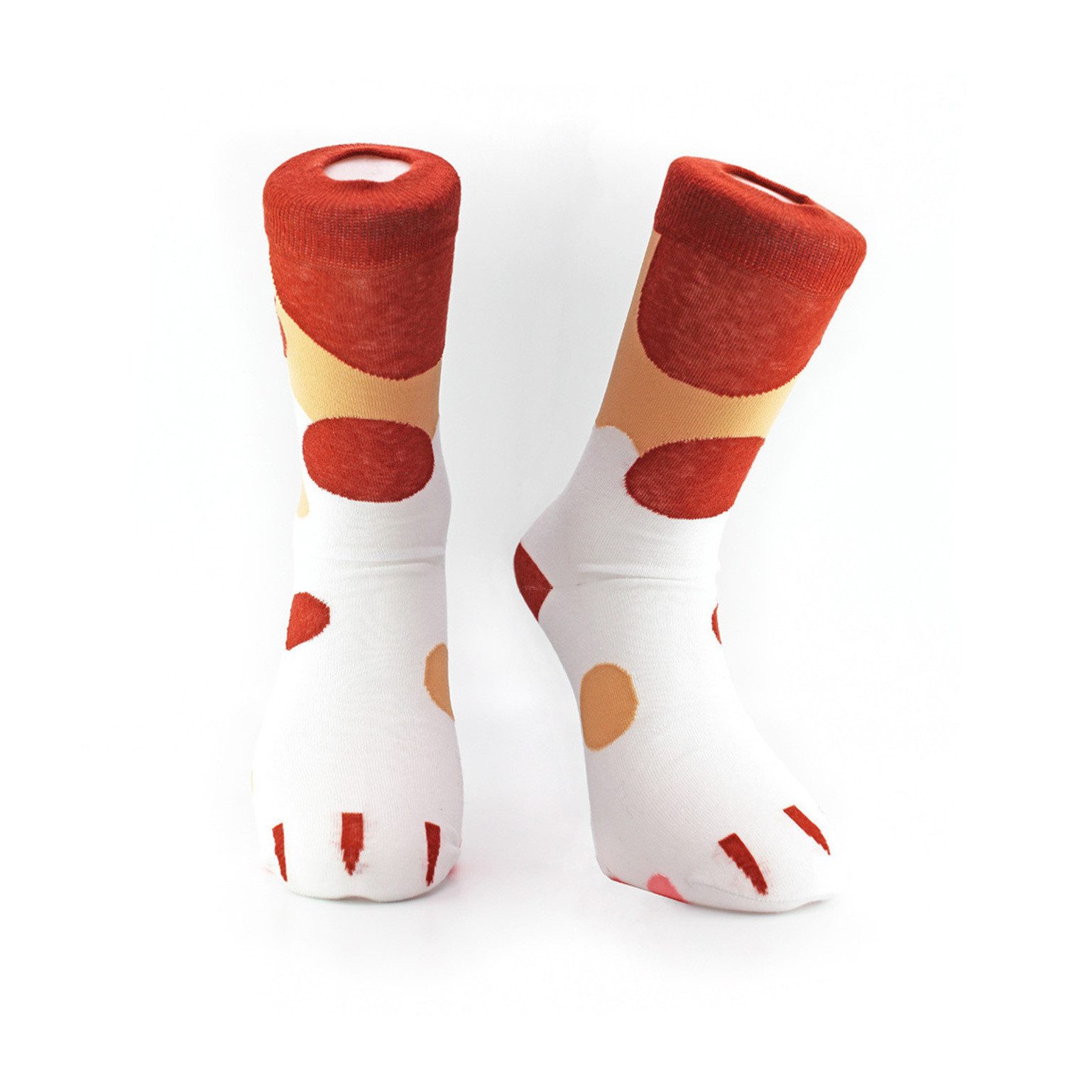 Winkee Freizeitsocken Katzenpfoten Socken in 36-40 im Paar