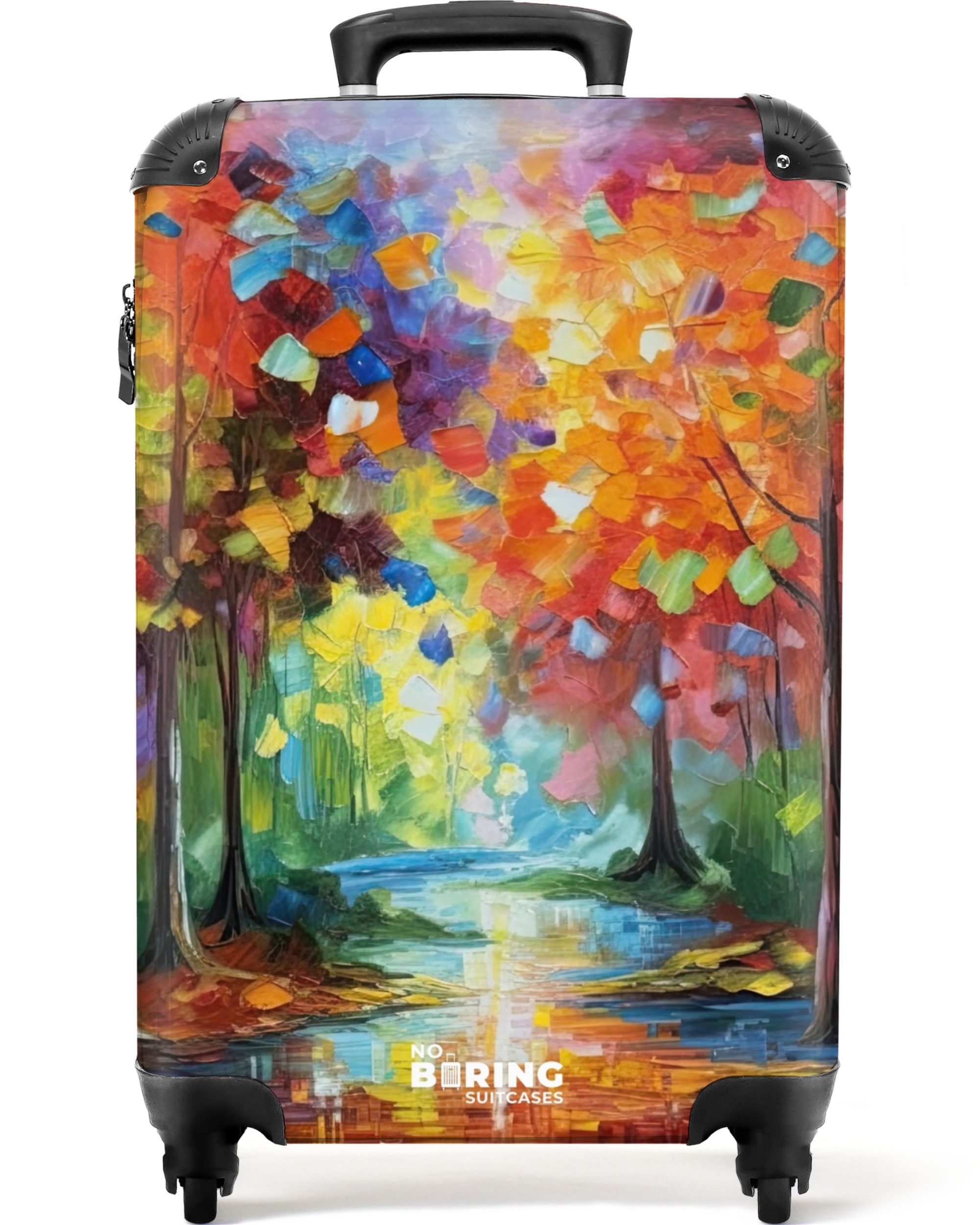 NoBoringSuitcases.com© Hartschalen-Trolley Wald - Natur - günstig online kaufen
