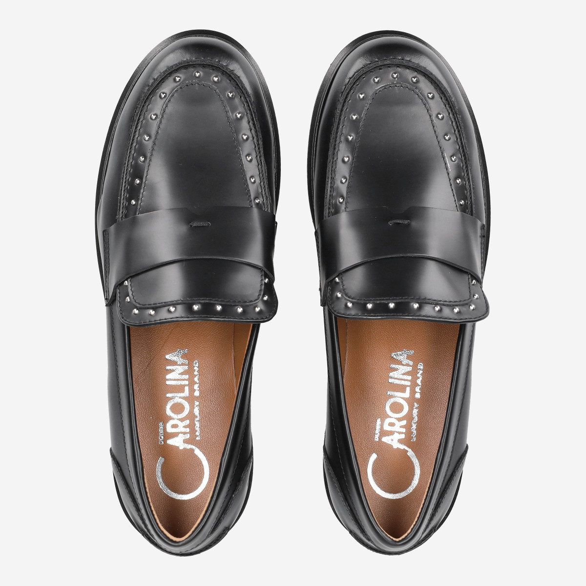 Donna Carolina Donna Carolina MARY POP 52.201.022, Slipper & Mokassin, Schwarz, Damen Slipper