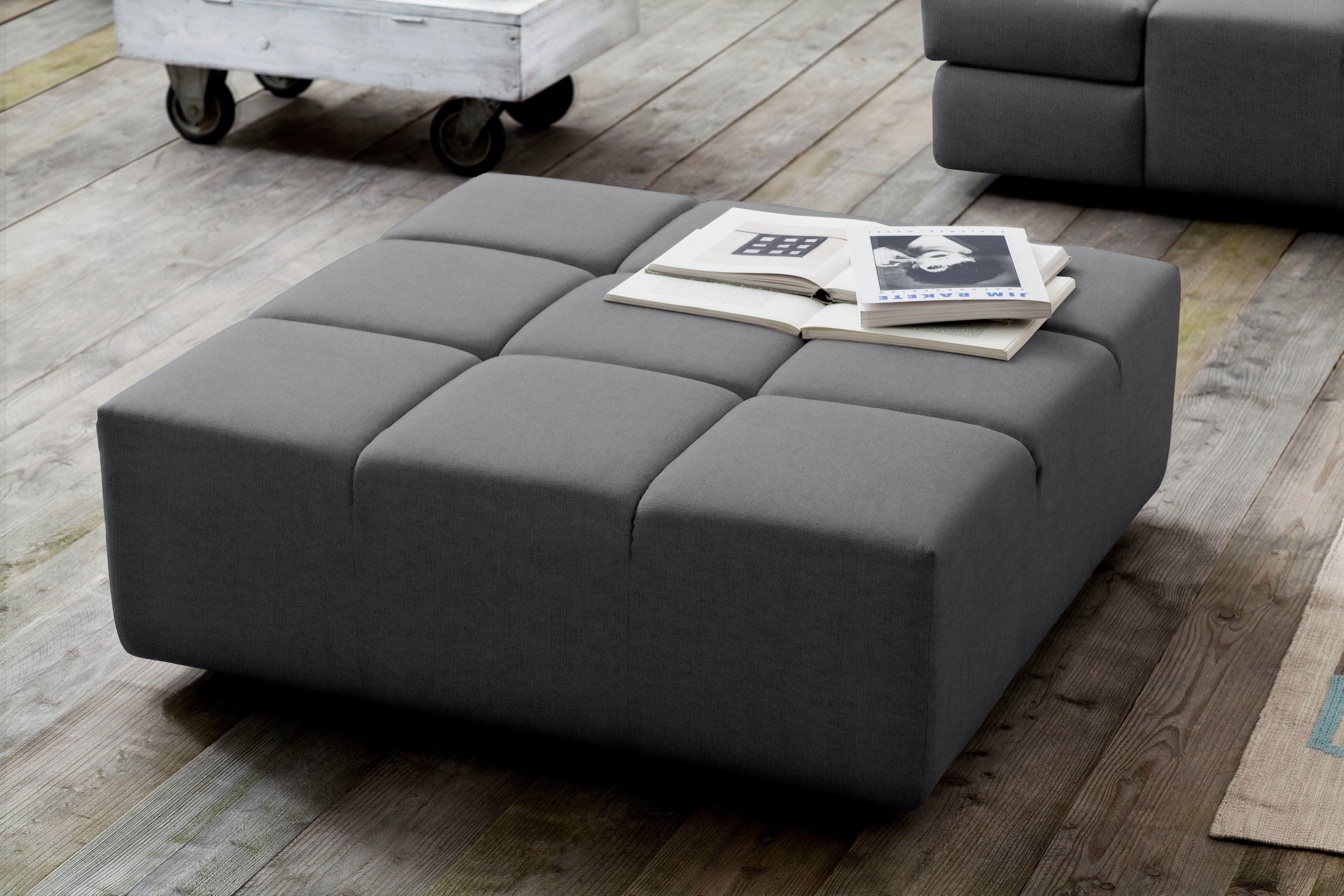 INOSIGN Polsterhocker Ancona, passend zur "Ancona"-Polsterserie, günstig online kaufen