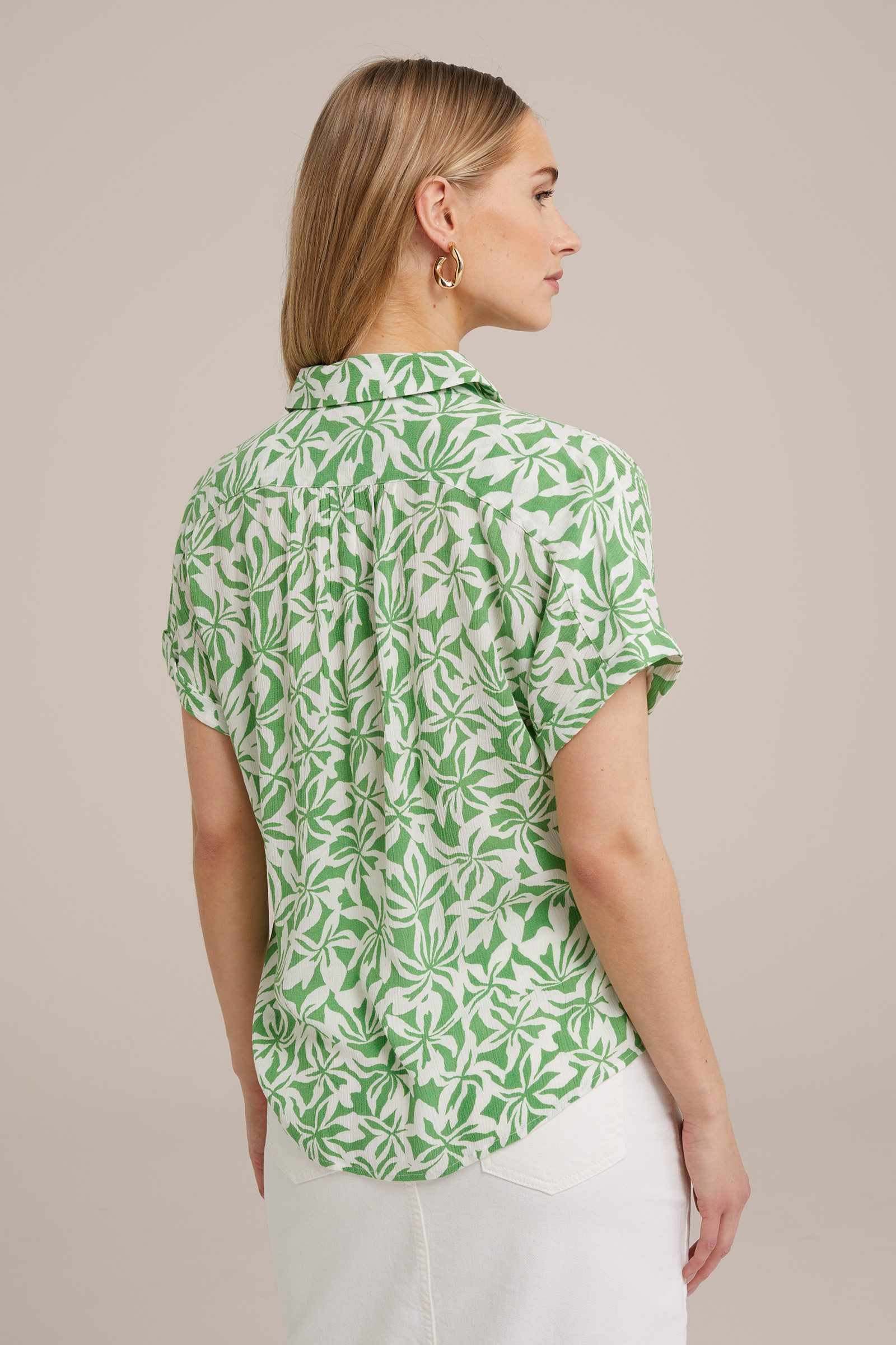 WE Fashion Kurzarmbluse günstig online kaufen