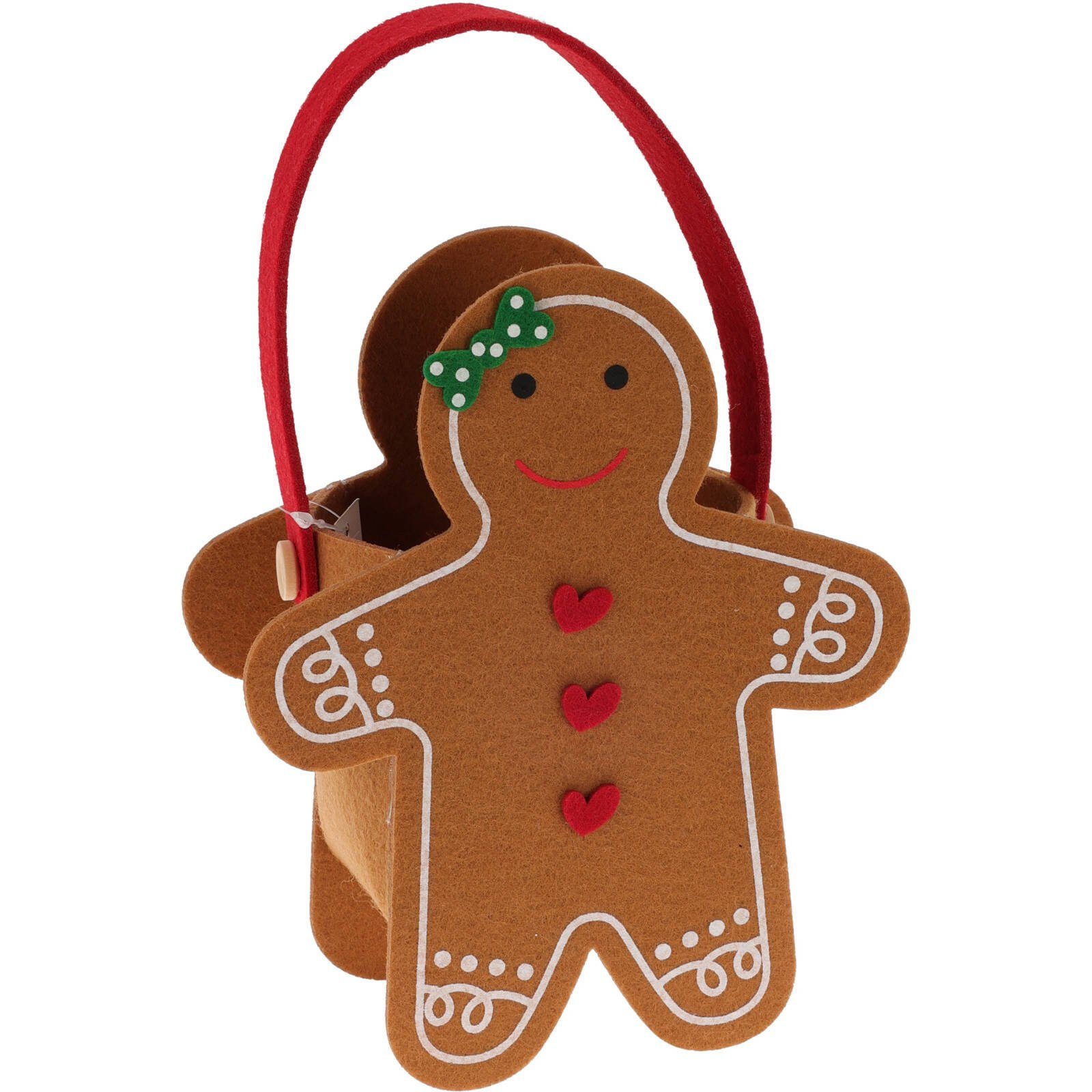 Weihnachtsfigur Filztasche