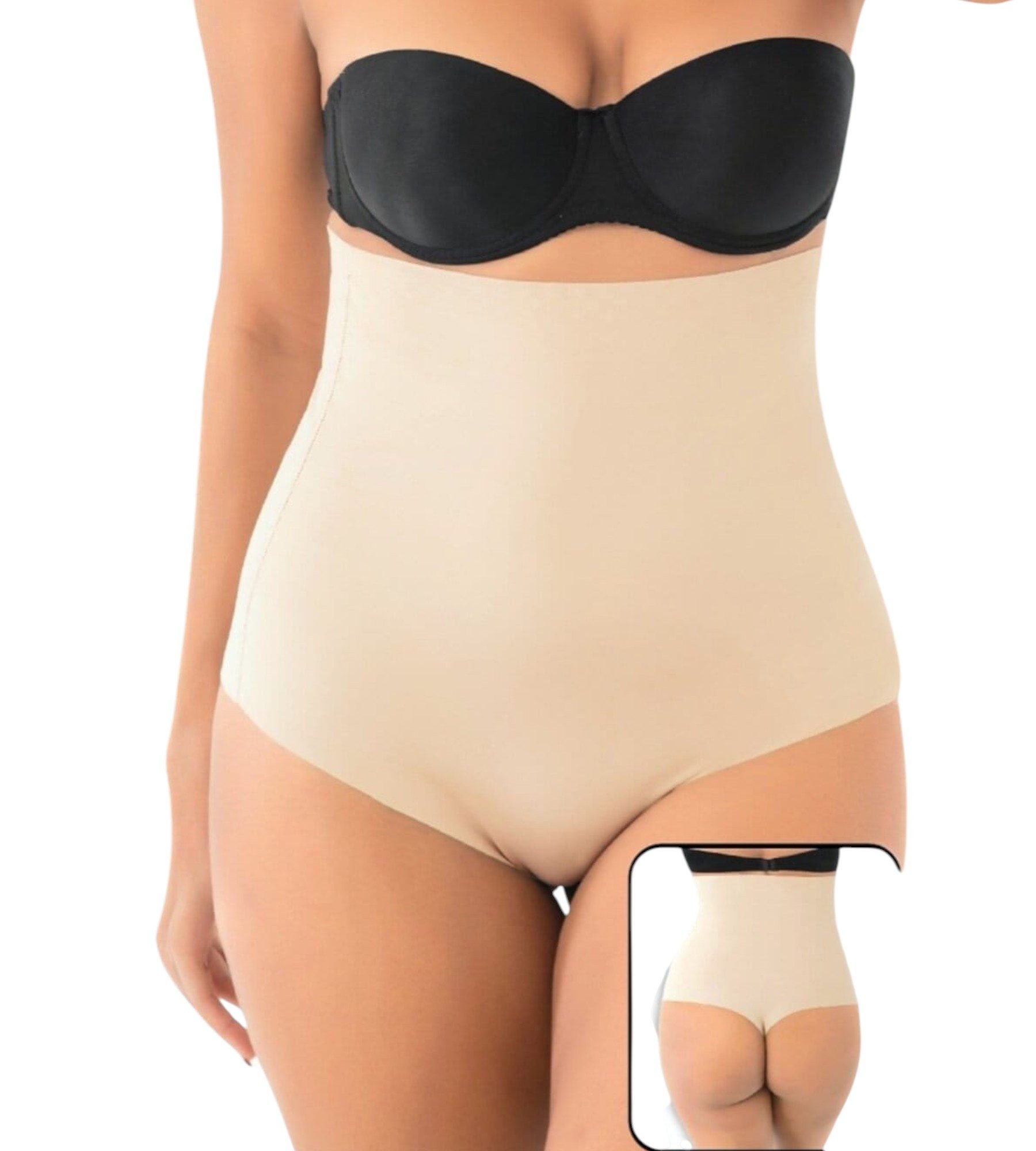 Formangel Miederslip mit String-Rückteil – nahtloser Taillenshaper mit Sili günstig online kaufen