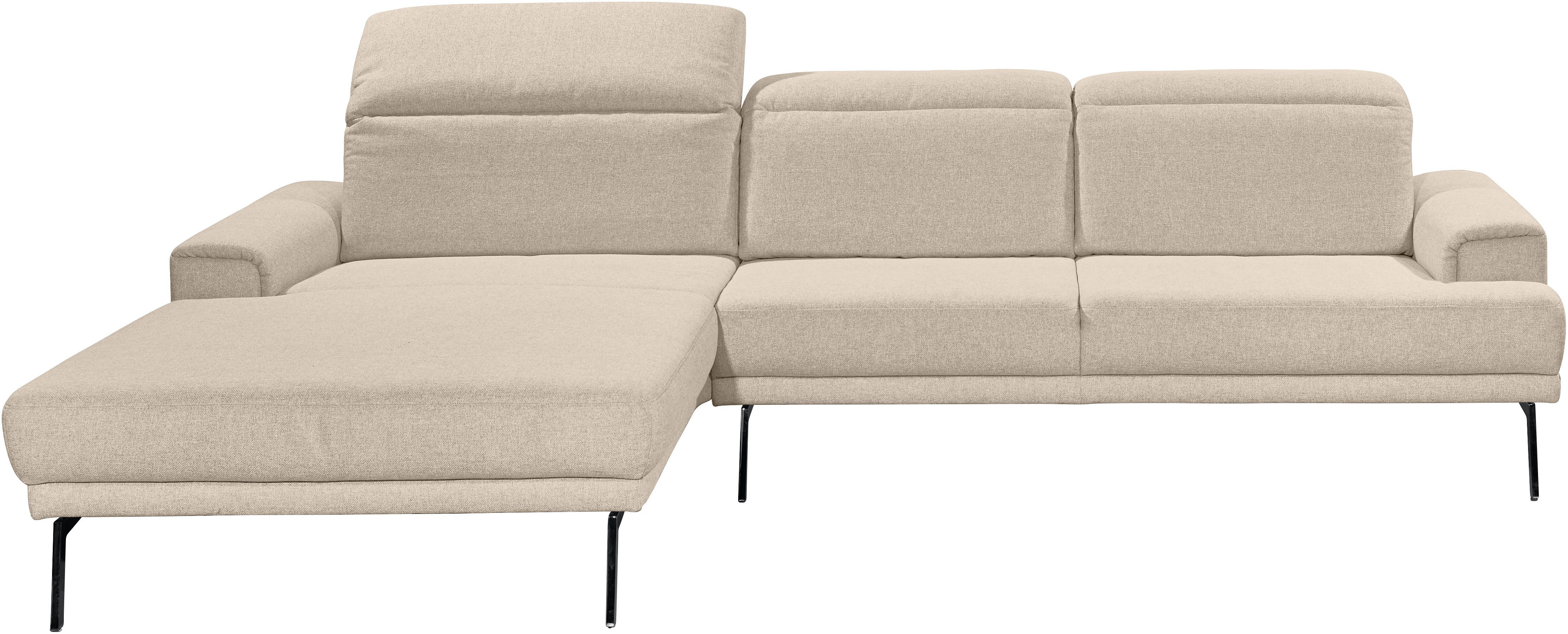 Musterring Ecksofa "MR 4580", mit Kopf- und Sitztiefenverstellung, Metallfu günstig online kaufen