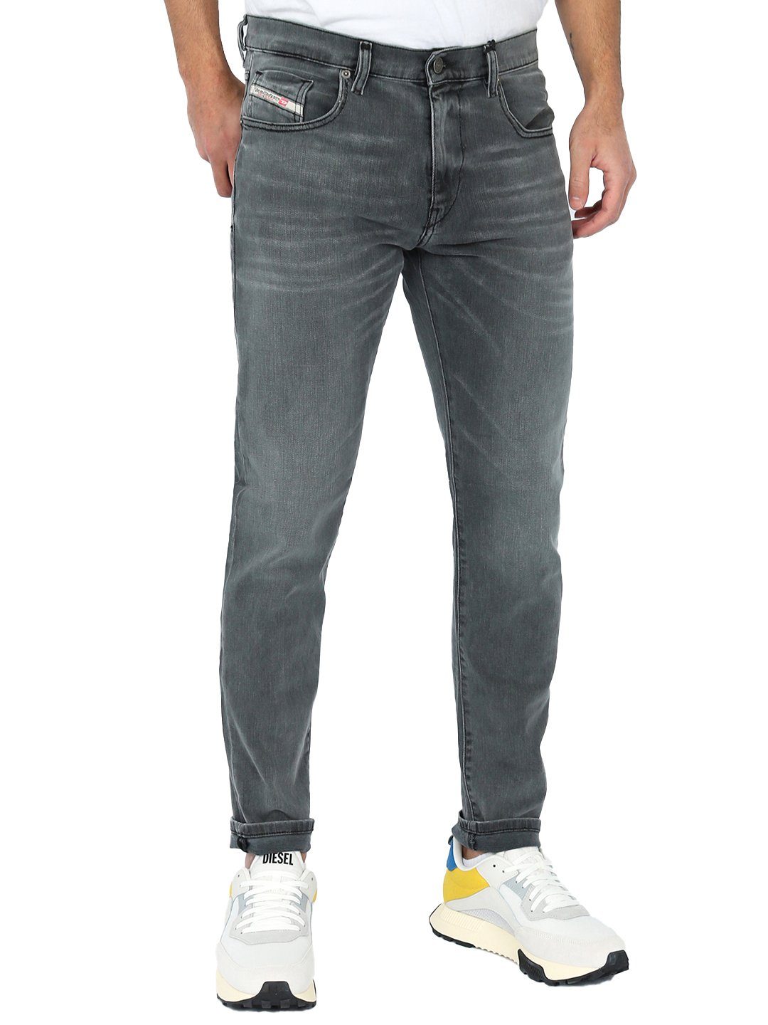 Diesel Slim-fit-Jeans Stretch Hose - D-Strukt R89AY - Länge:32