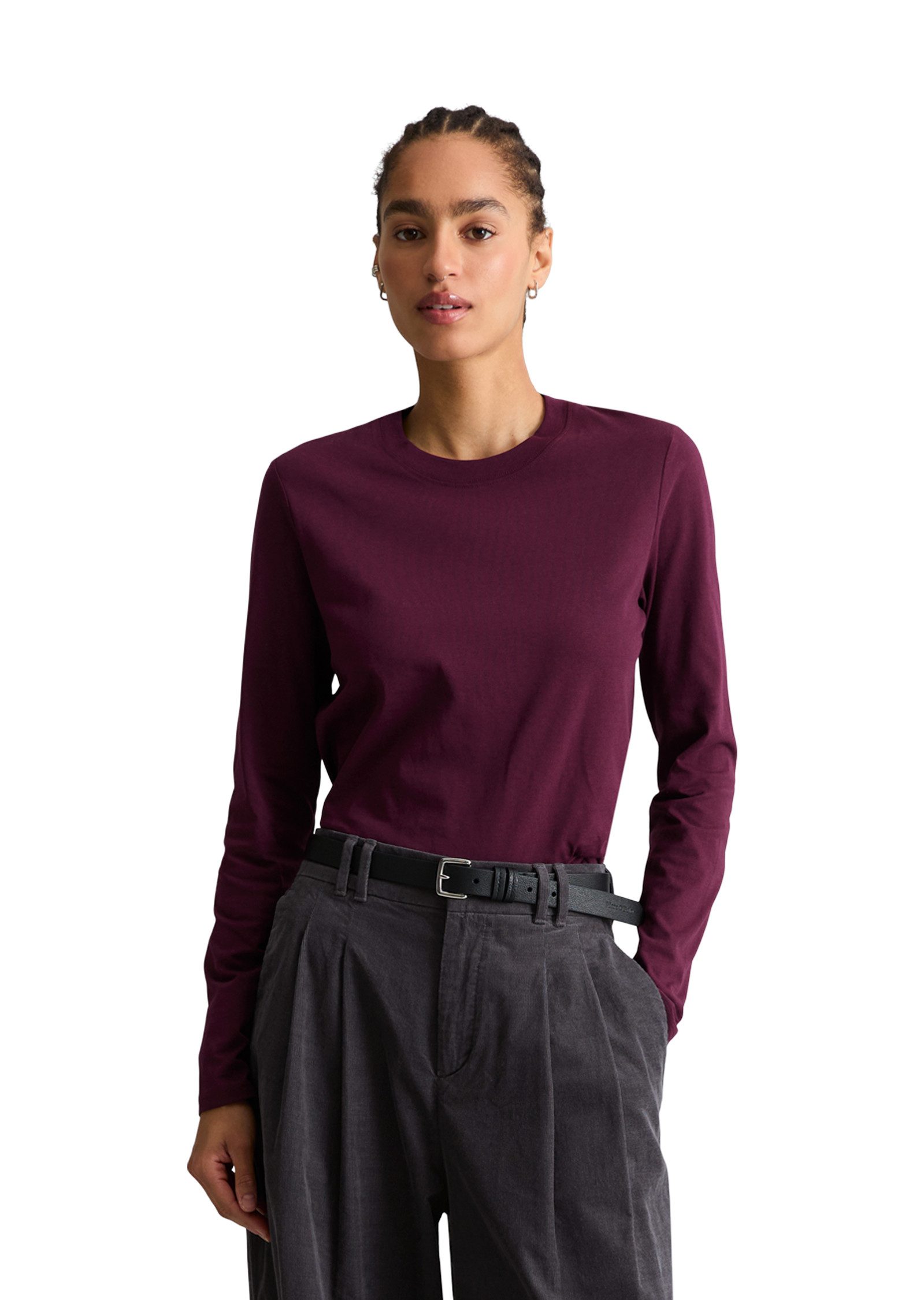 Marc O'Polo DENIM Langarmshirt aus Organic Cotton