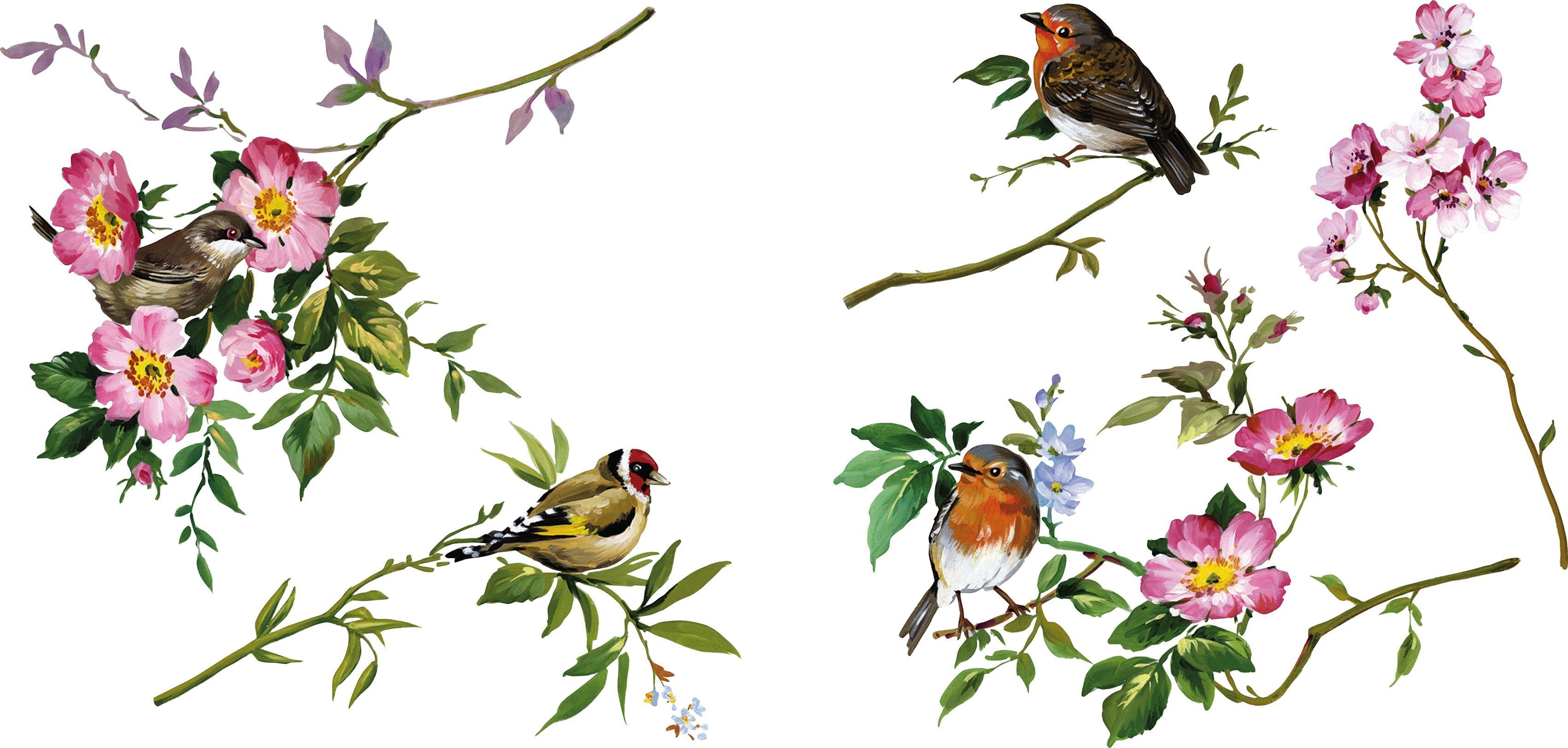 Komar Fensterbild Spring Fever, 31x31 cm (Breite x Höhe), selbsthaftend günstig online kaufen
