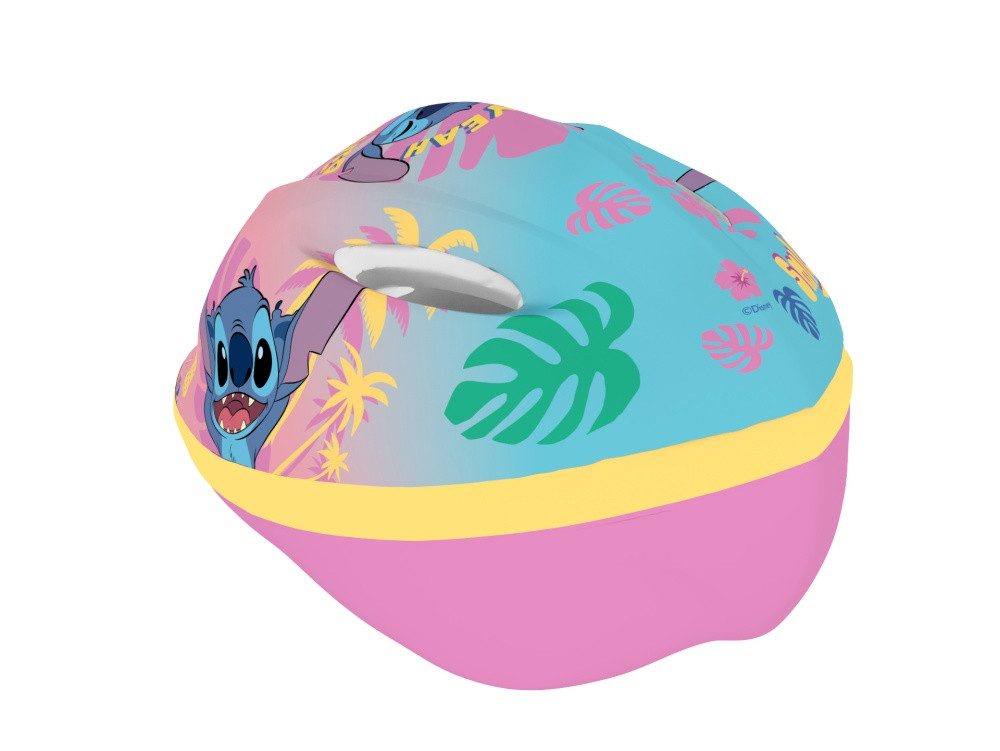 Seven Polska Kinderfahrradhelm Disney Fahrradhelm "STITCH", M: 52-56cm, ab ca. 6 Jahre