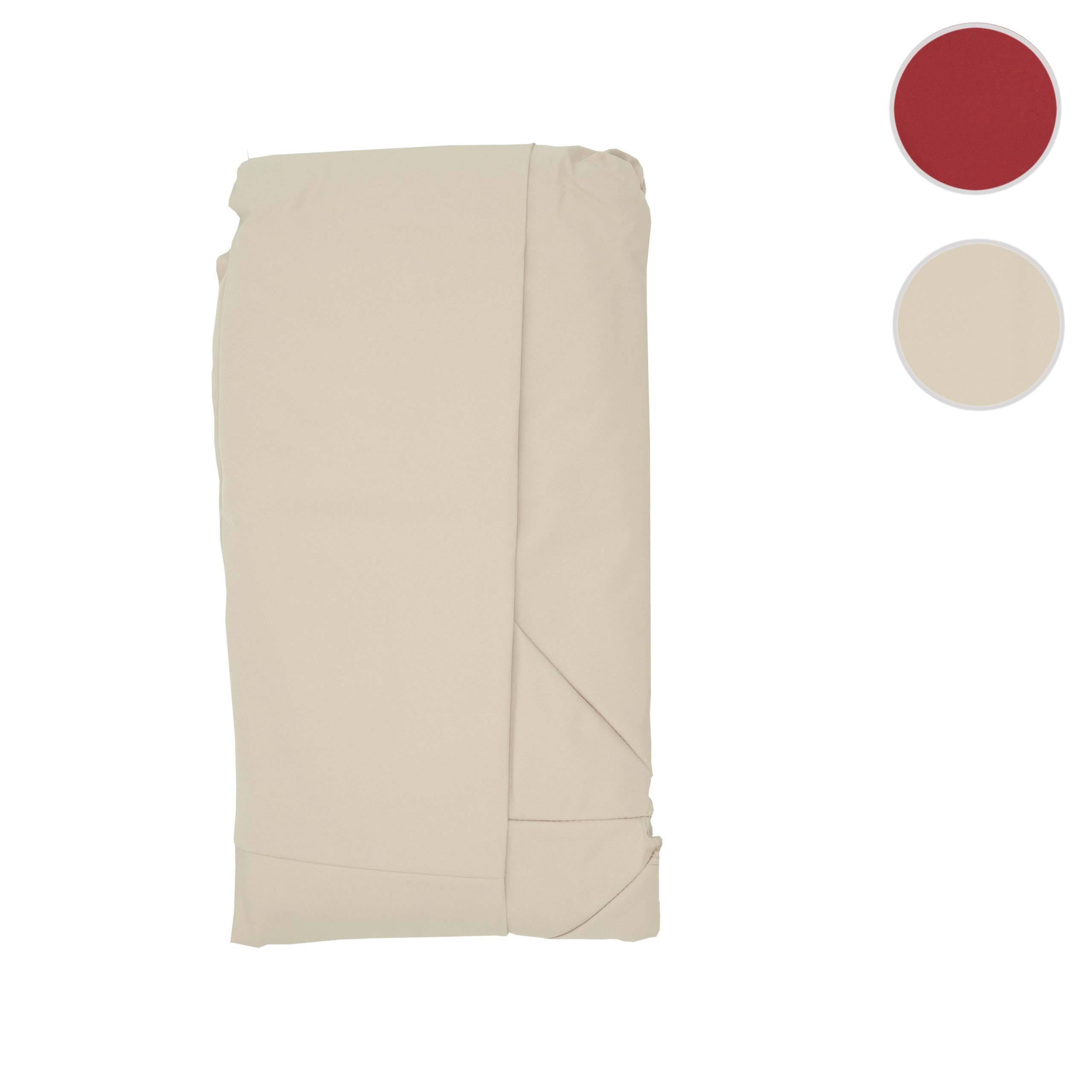MCW Ersatzschirmbespannung MCW-A96-E-S, 300x300 cm, Ø 300 cm, Passend für Sonnenschirme rund Ø 3m, Regenbeständig