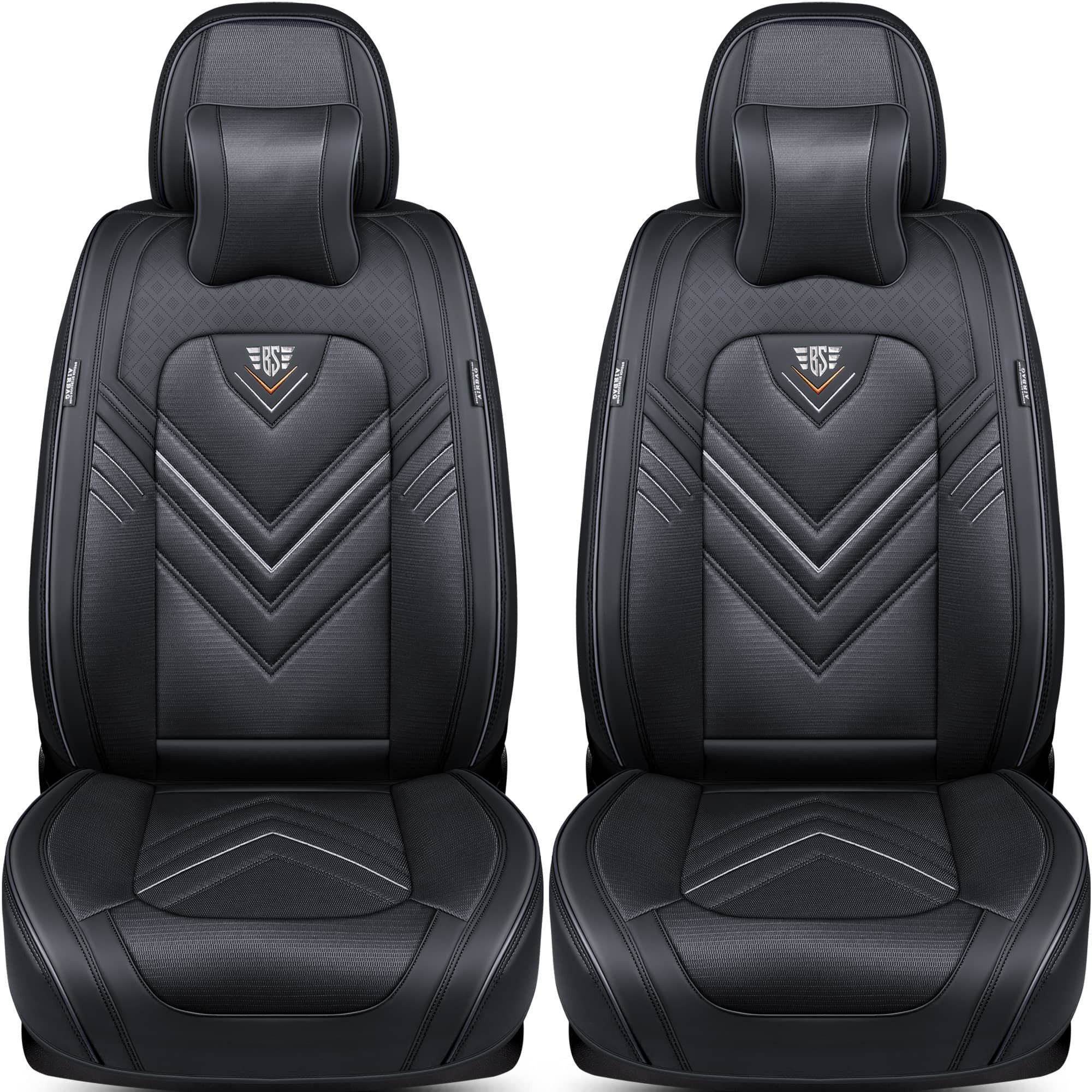 BREMER SITZBEZÜGE Autositzbezug für Subaru Forester Bj 2013-19 SL3, Set, 2-tlg., Schonbezüge Sitzbezüge Fahrer und Beifahrer, in Schwarz